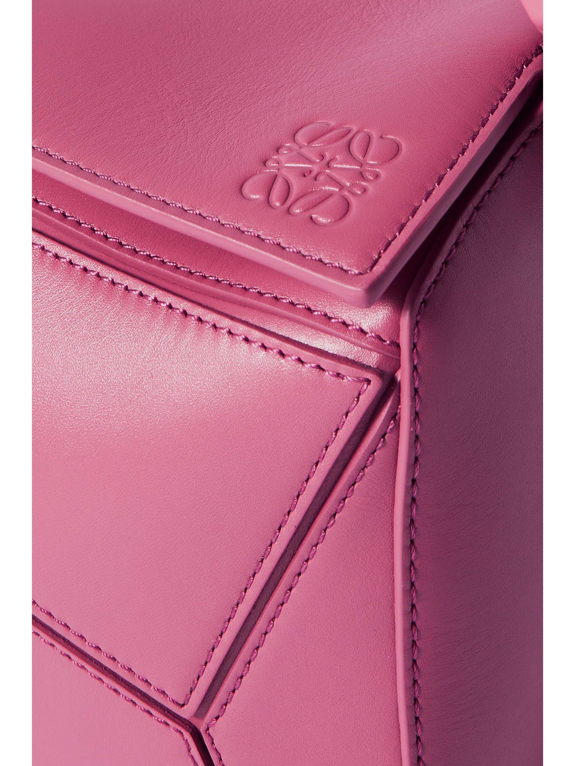 LOEWE Puzzle small leather shoulder bag NETAPORTER