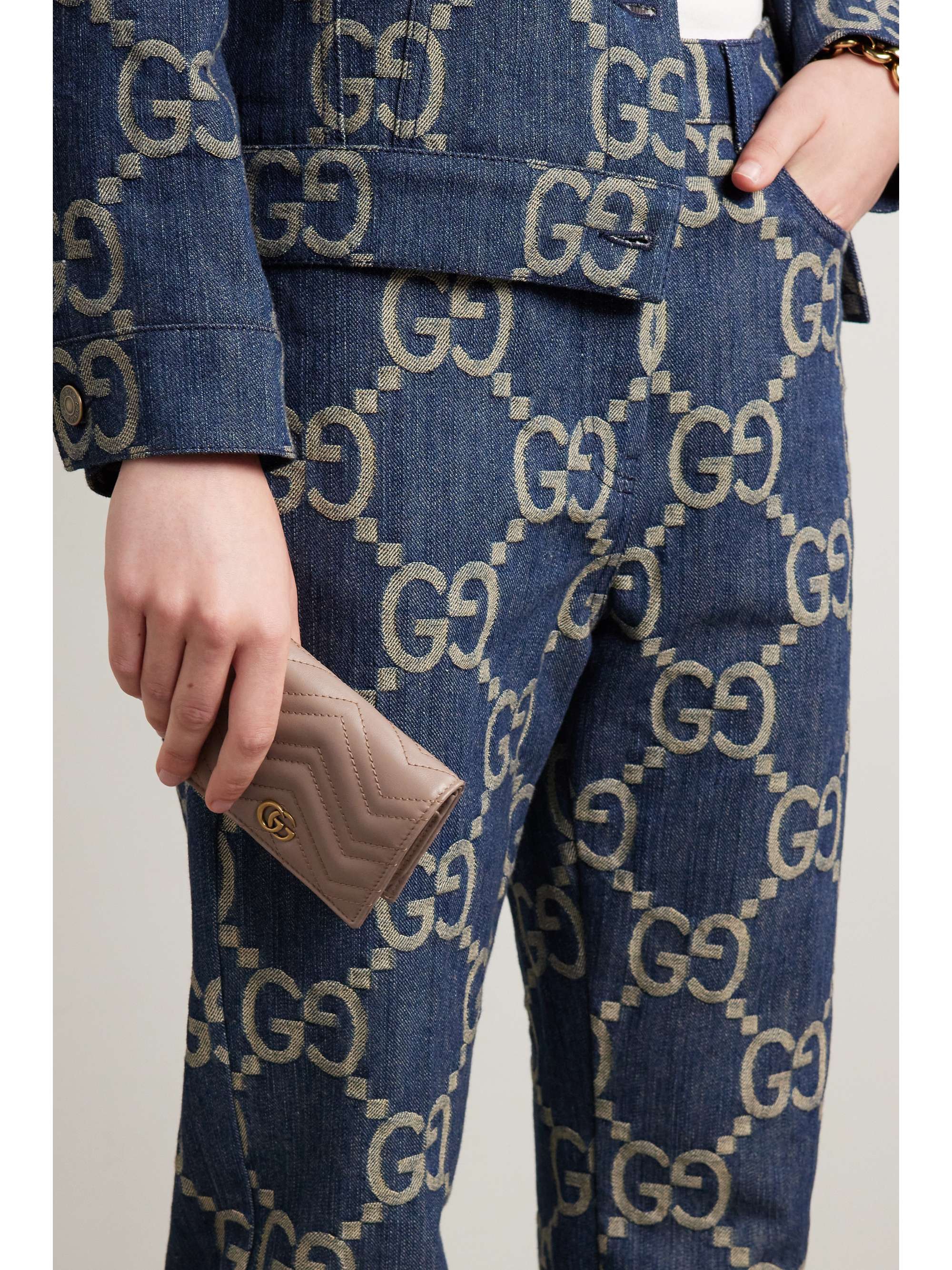GUCCI GG Marmont quilted leather wallet