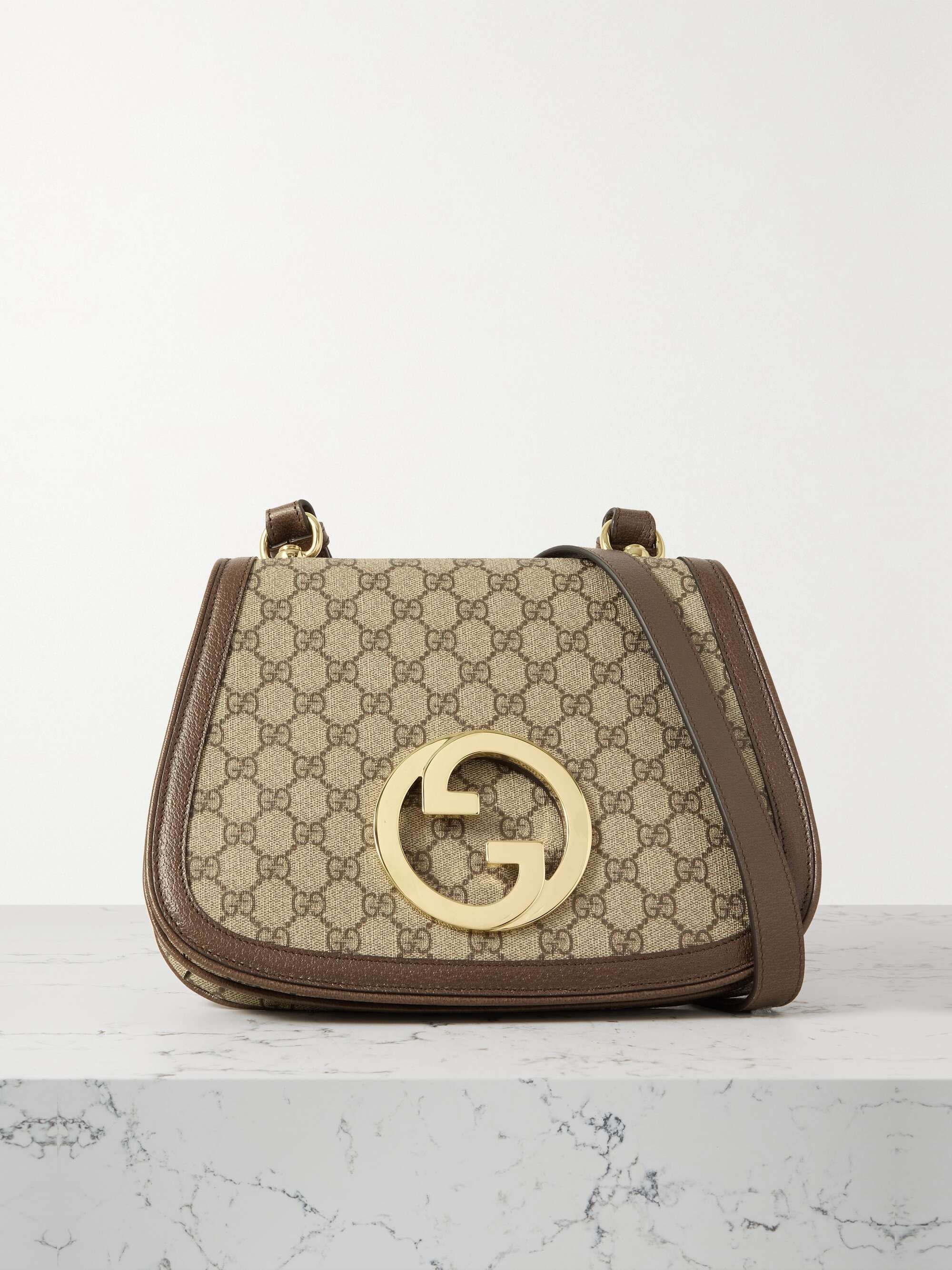 Gucci Small Blondie Leather Shoulder Bag - Farfetch