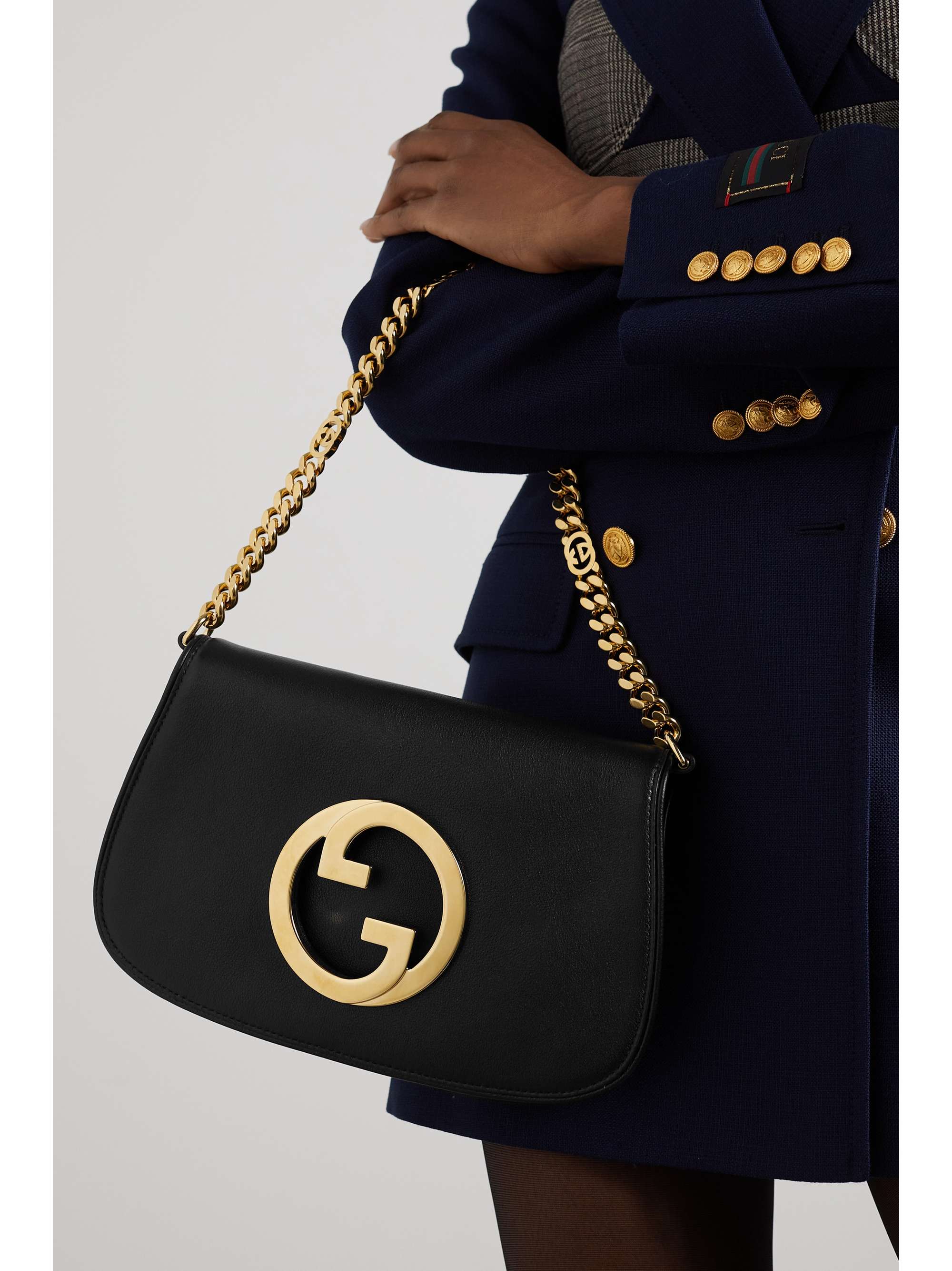 GUCCI New Blondie leather shoulder bag