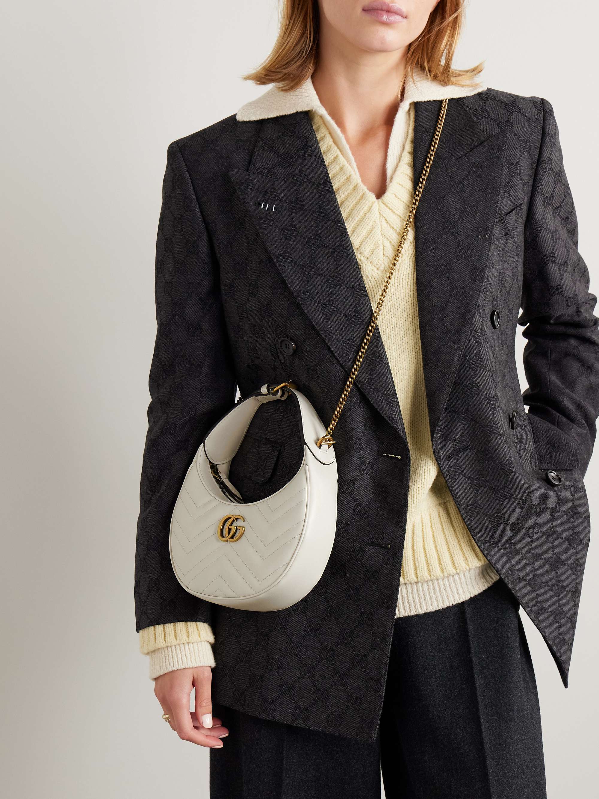 GUCCI Marmont 2.0 mini quilted leather shoulder bag