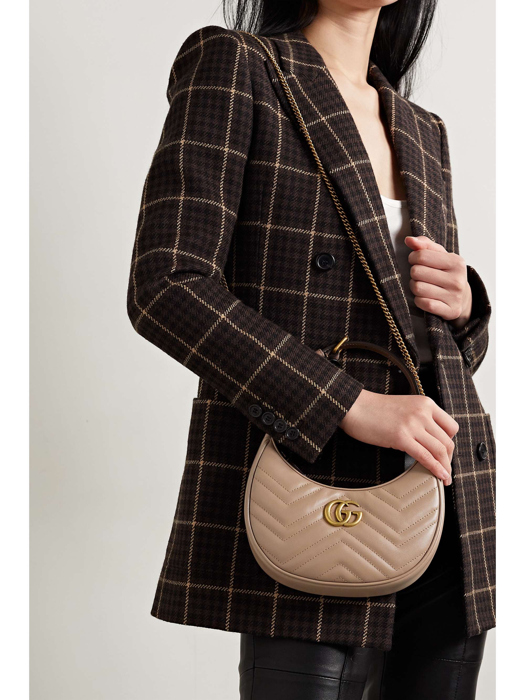 GUCCI Marmont 2.0 mini quilted leather shoulder bag | NET-A-PORTER