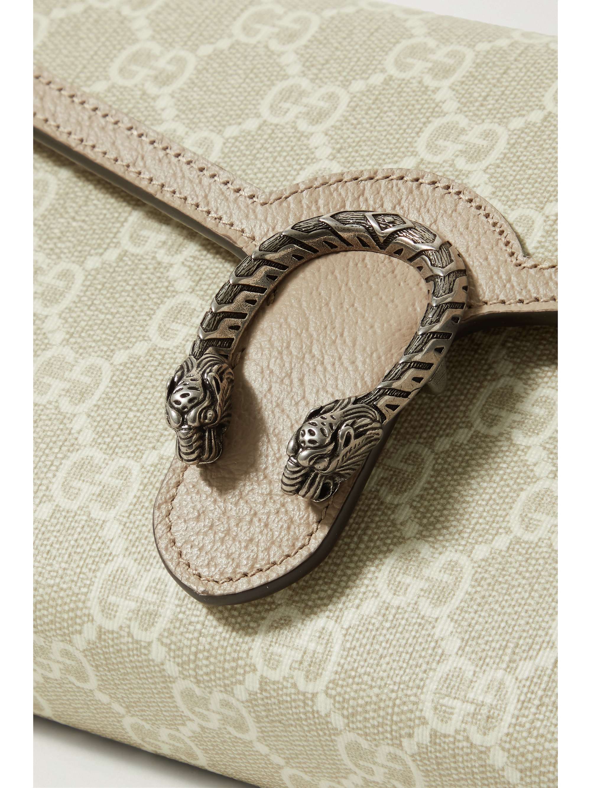 GUCCI Dionysus printed coatedcanvas shoulder bag NETAPORTER