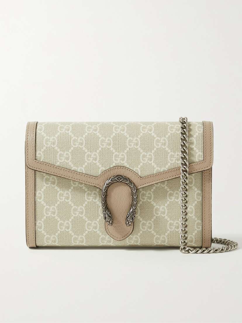Gucci Dionysus Printed Coated-canvas Shoulder Bag