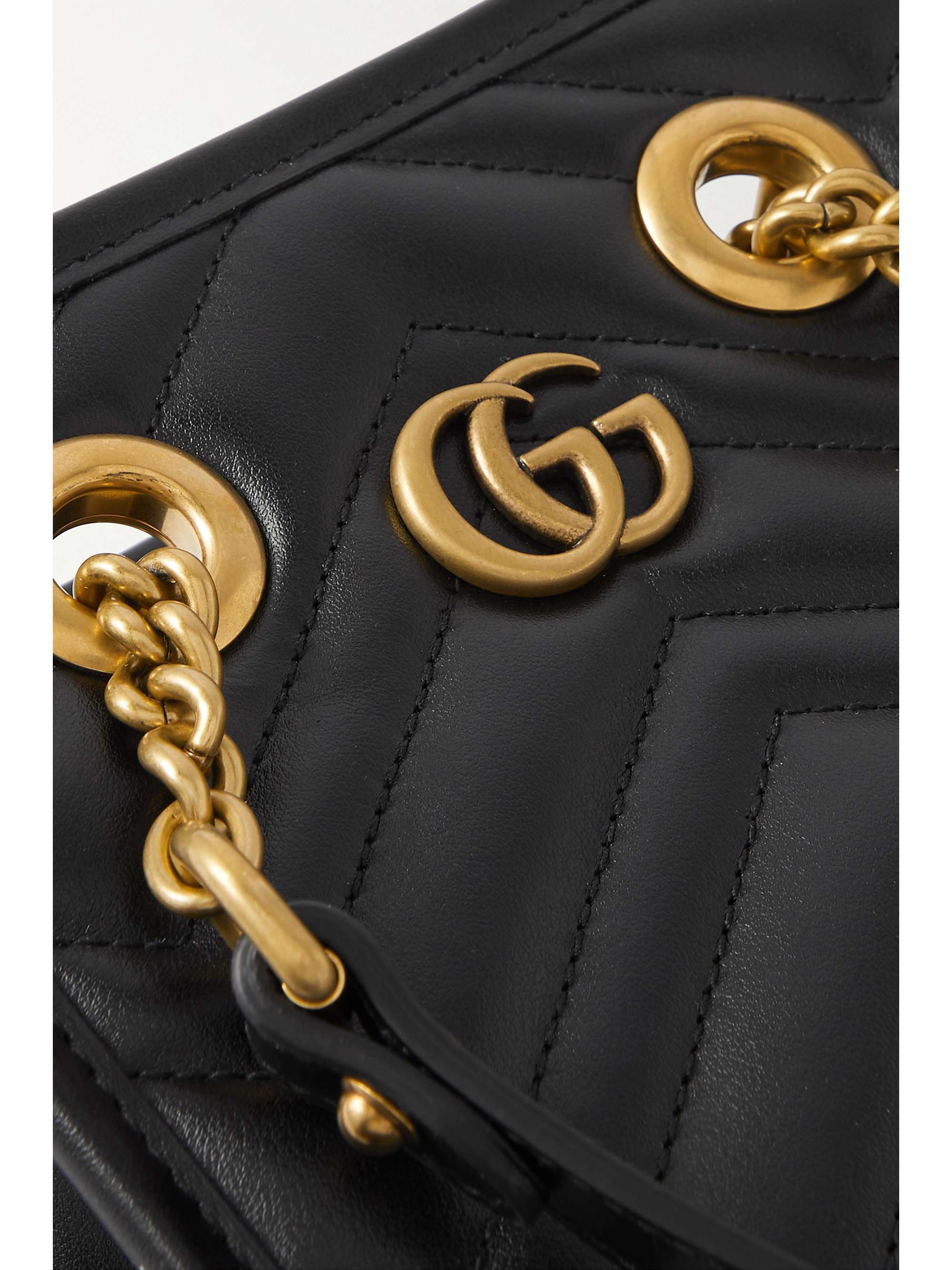 GG Marmont 2.0 quilted leather shoulder bag GG Marmont 2.0 quilted leather shoulder bag