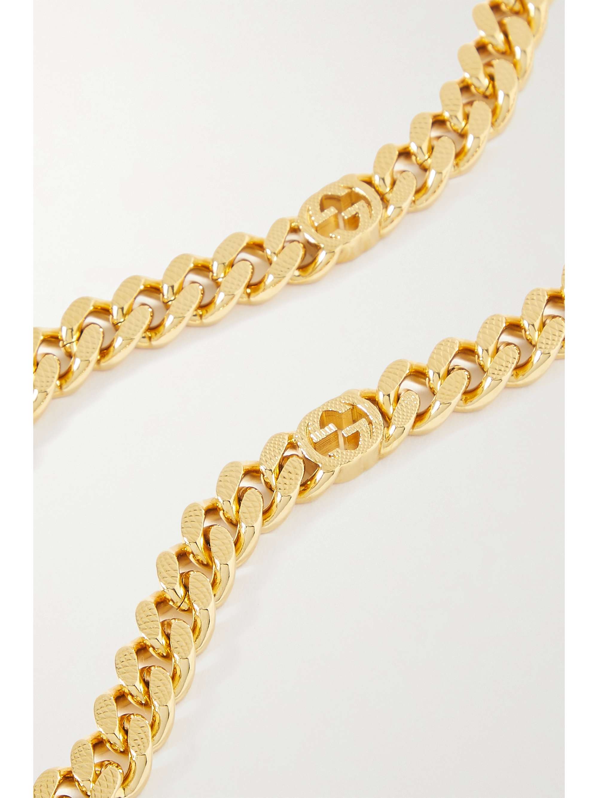 GUCCI Gold-tone necklace | NET-A-PORTER