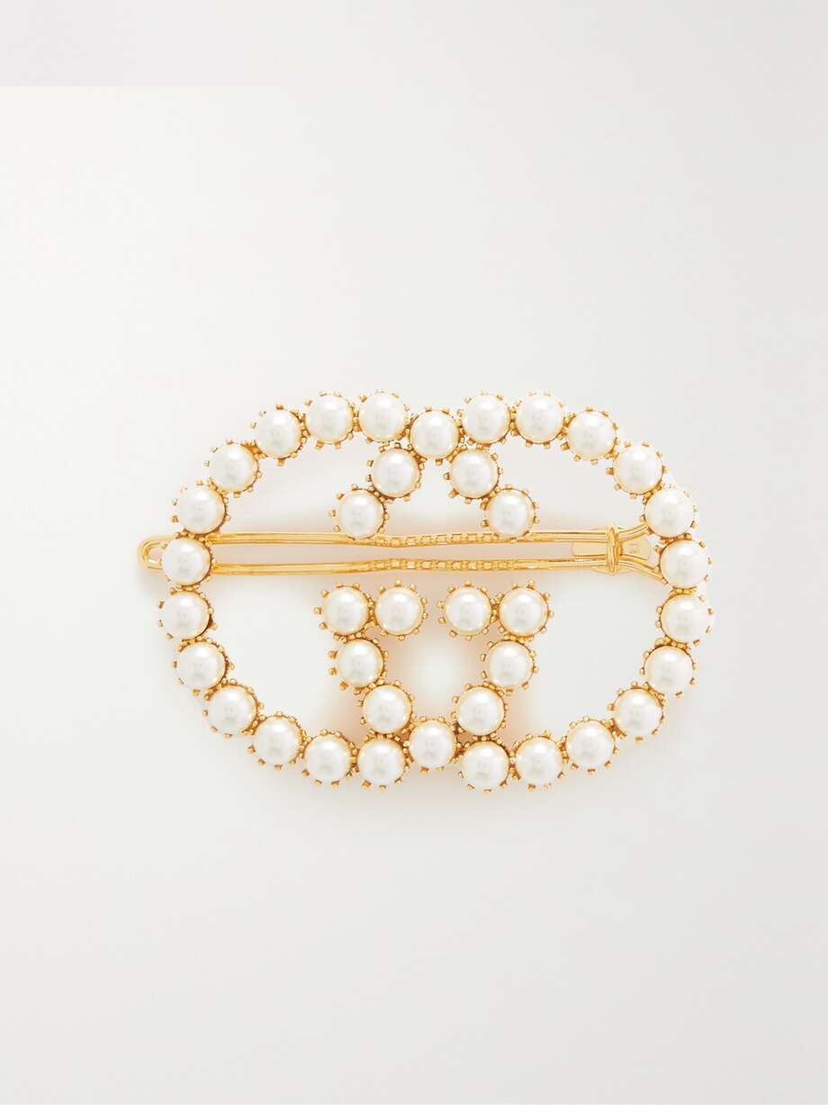 GG Pearl Hair Clip