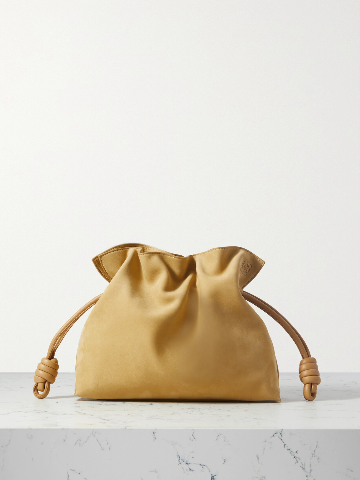 Loewe Flamenco Leather Clutch