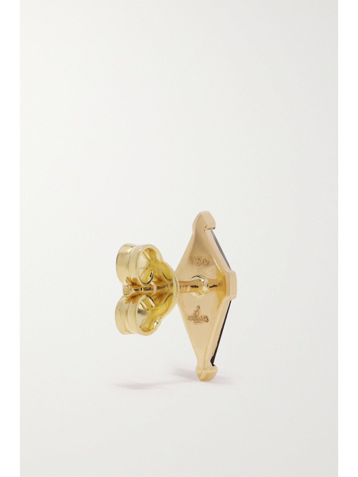 Shop Sorellina Pietra 18-karat Gold Multi-stone Earrings