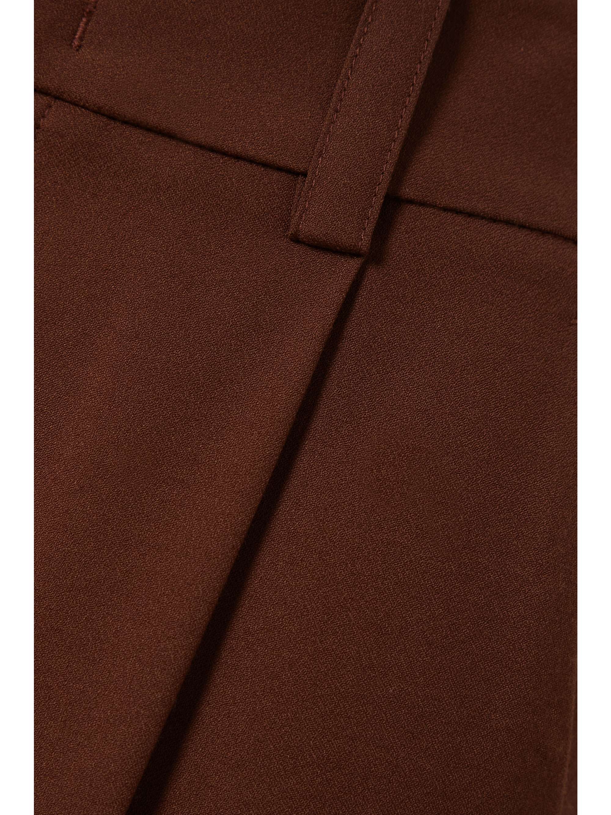 VINCE Pleated ECOVERO-blend crepe wide-leg pants