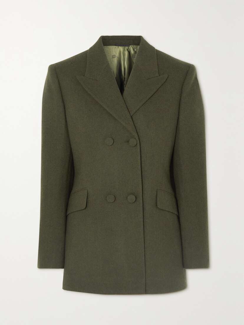 Givenchy Double-breasted Wool-blend Blazer