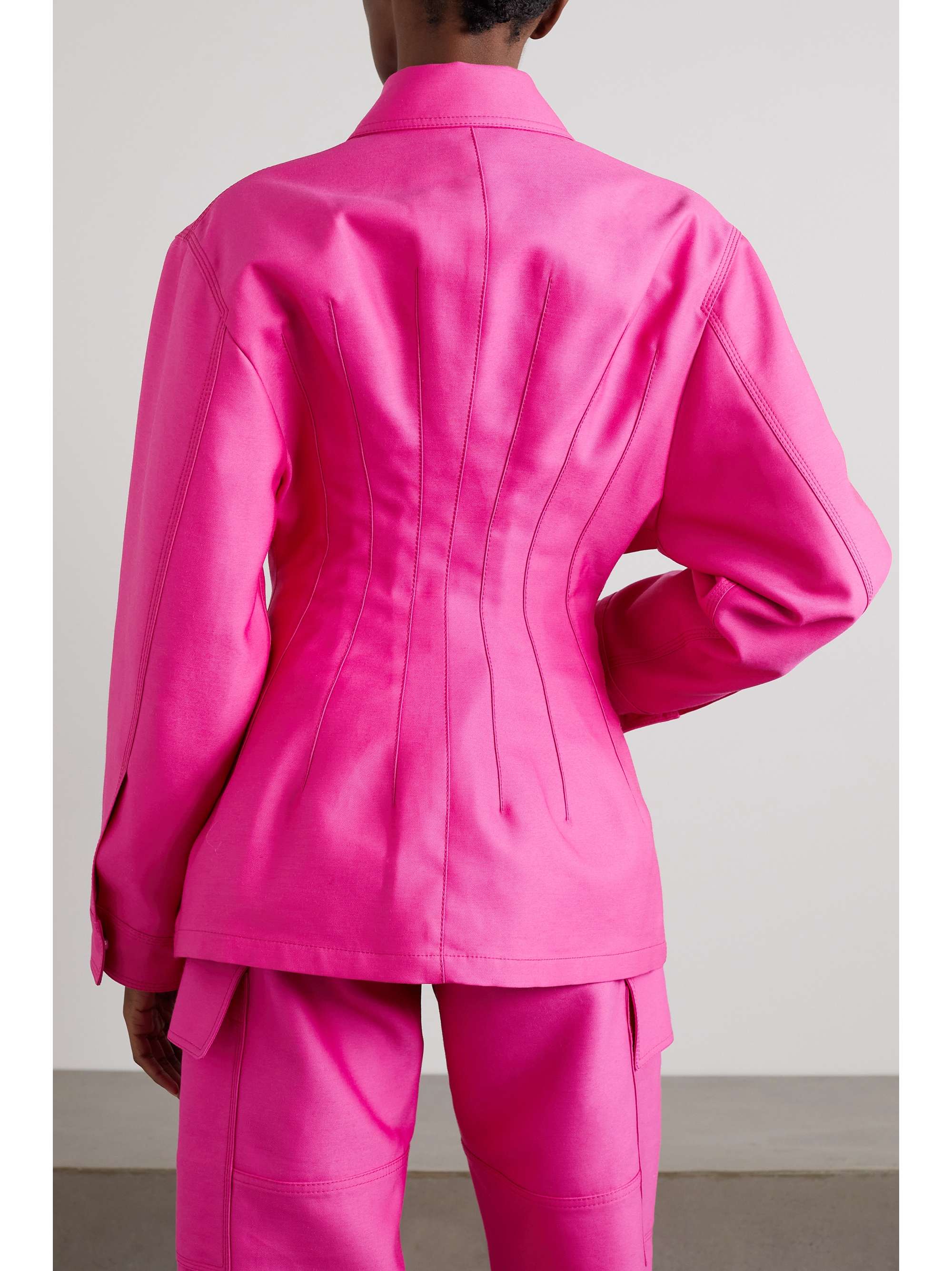 VALENTINO GARAVANI Cotton, wool and silk-blend blazer