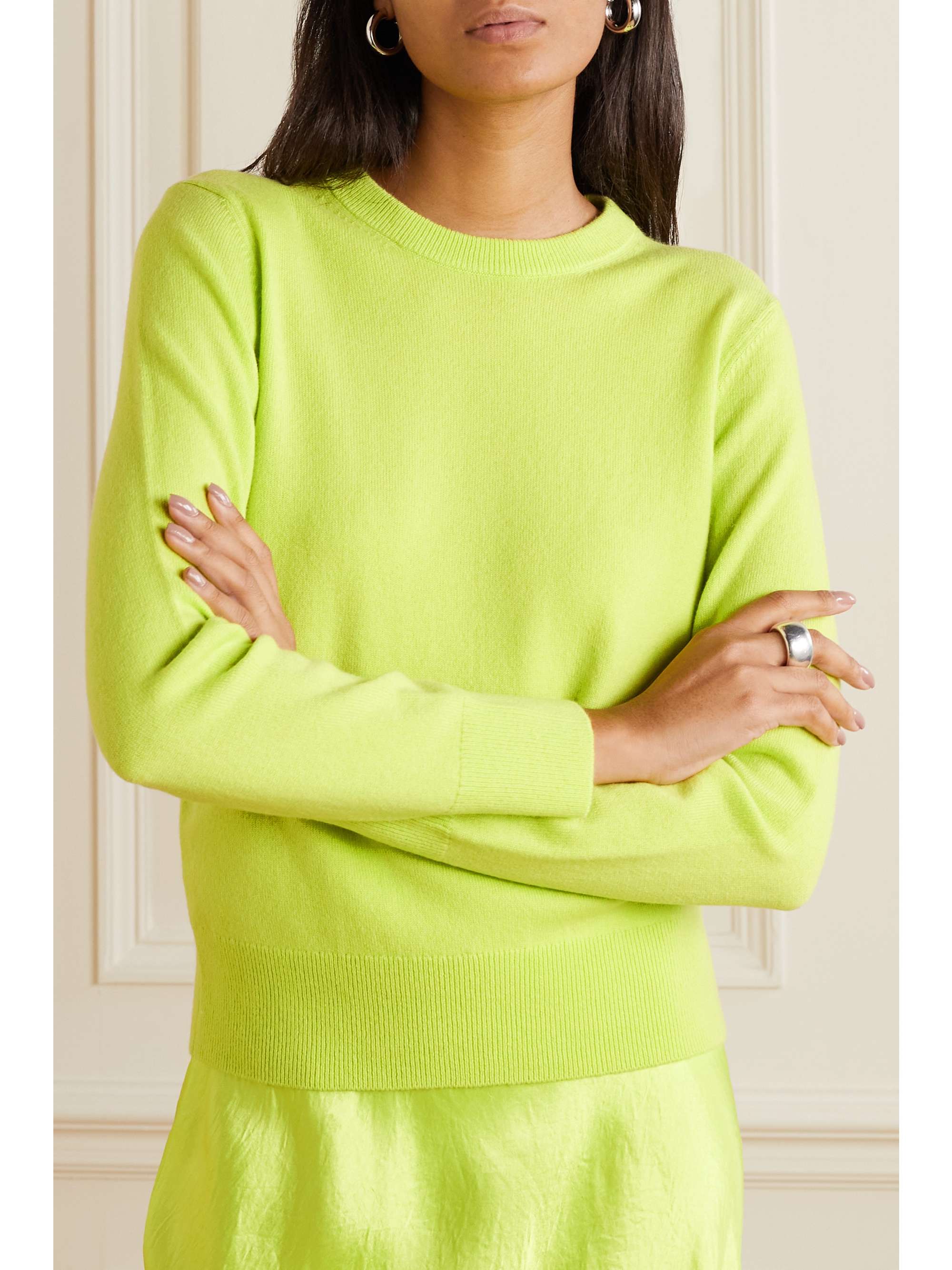 vince mint sweater