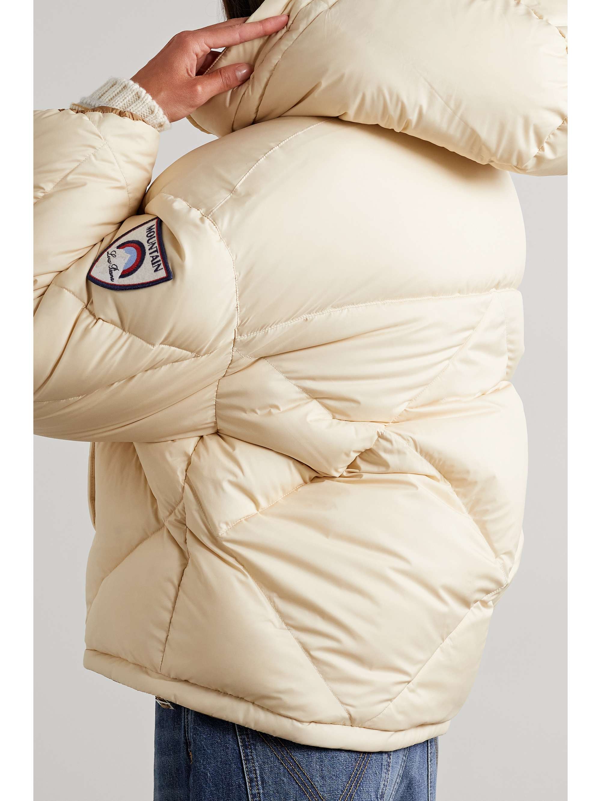 Timmy hooded reversible shell down jacket