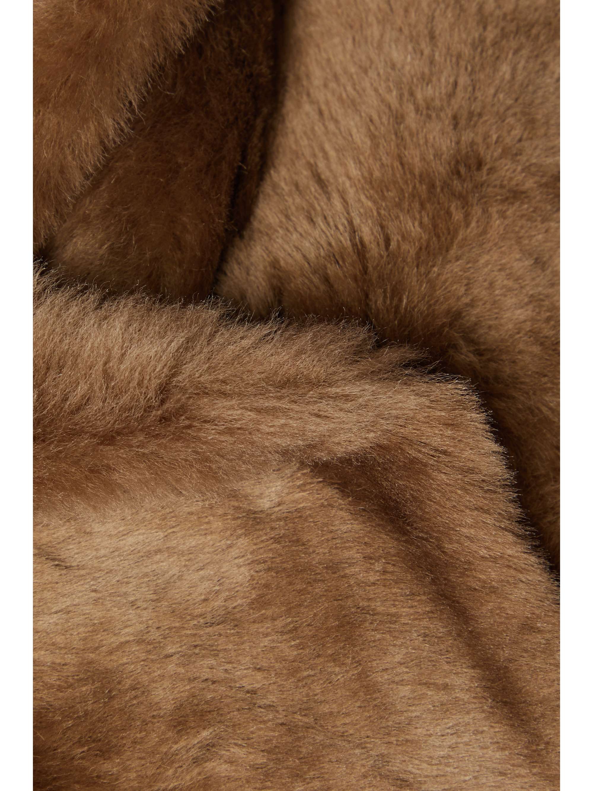 YVES SALOMON Reversible hooded shearling coat