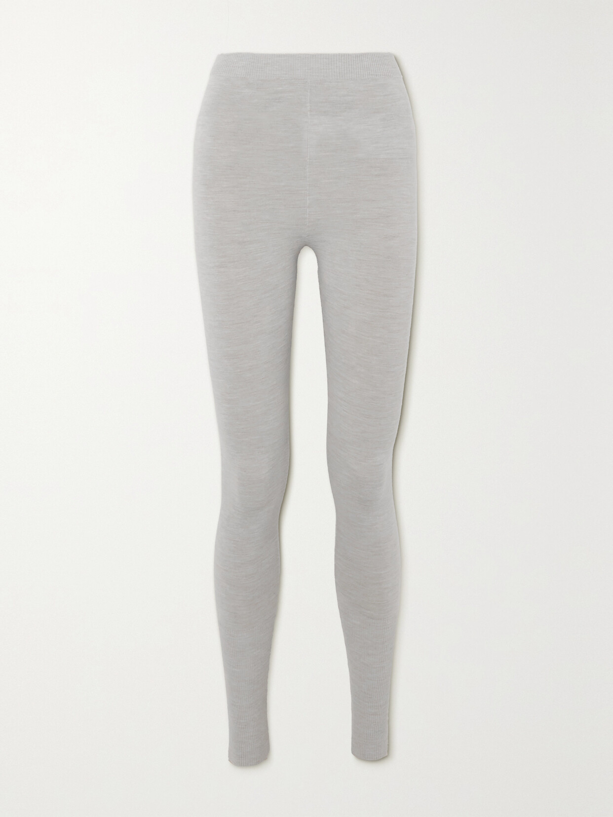 Loro Piana - Gentle Wool-blend Leggings - White