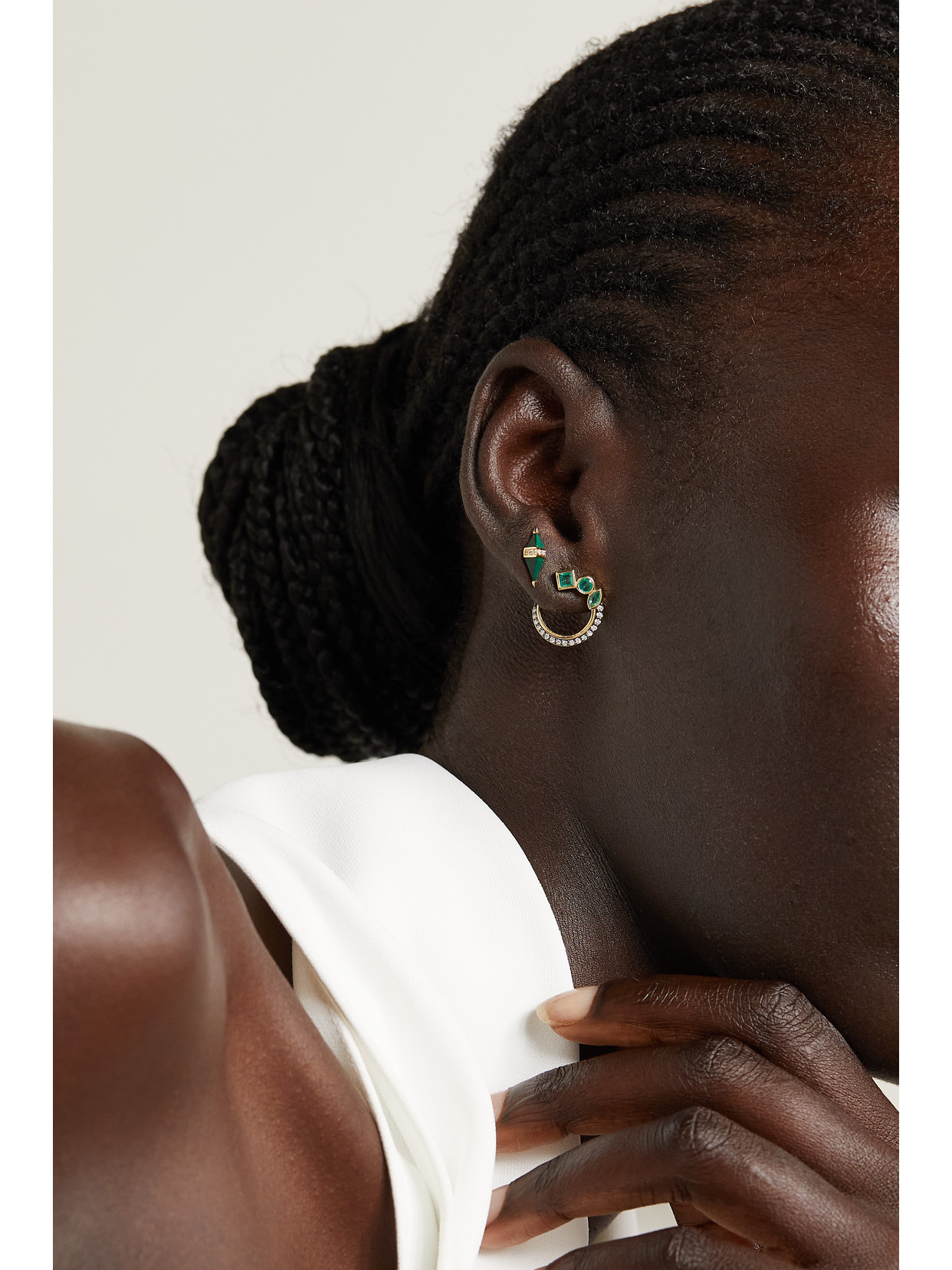 Sorellina Pietra 18-karat Gold, Lapis Lazuli And Diamond Earrings In Gold