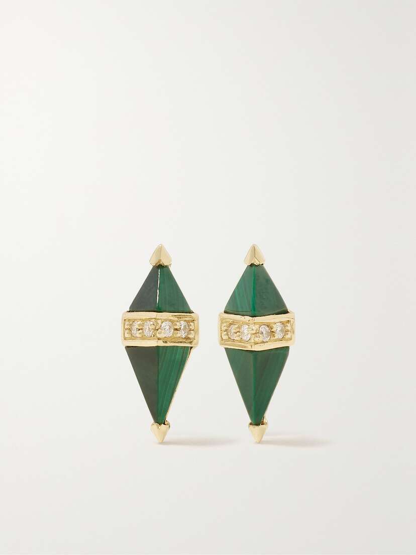 Sorellina Pietra 18-karat Gold, Lapis Lazuli And Diamond Earrings
