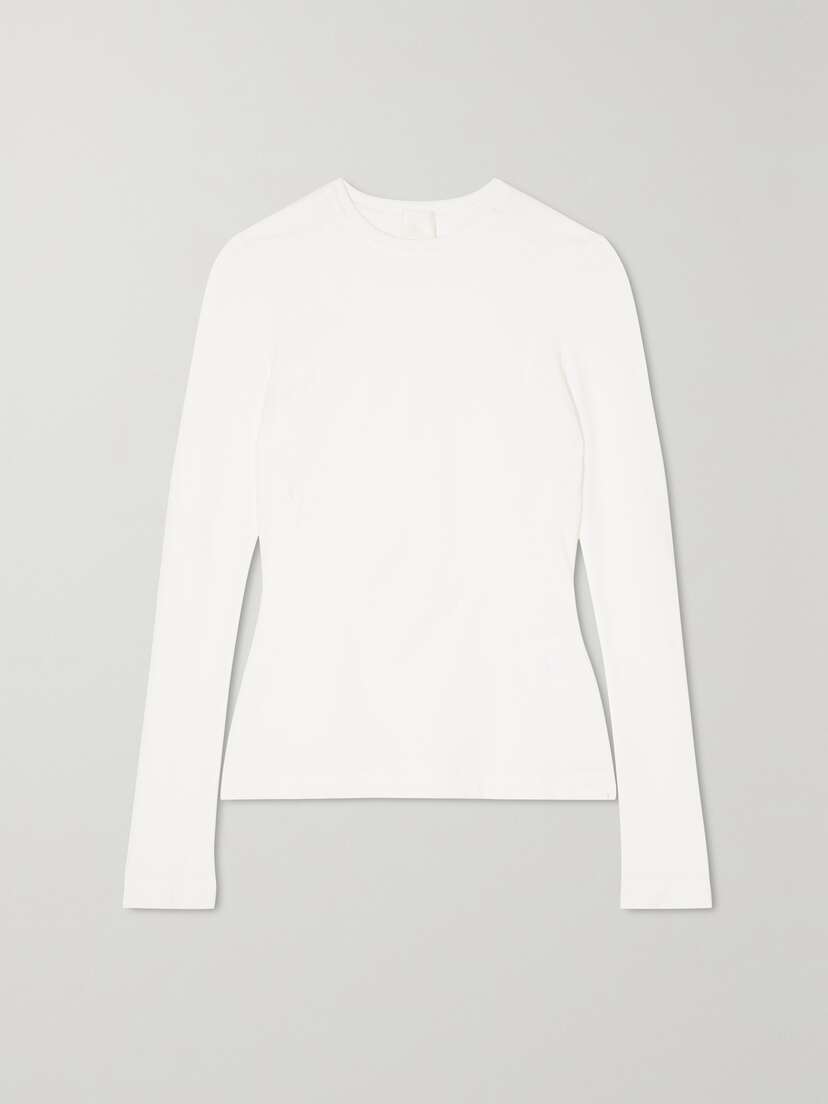 Givenchy Cutout Stretch-jersey Top
