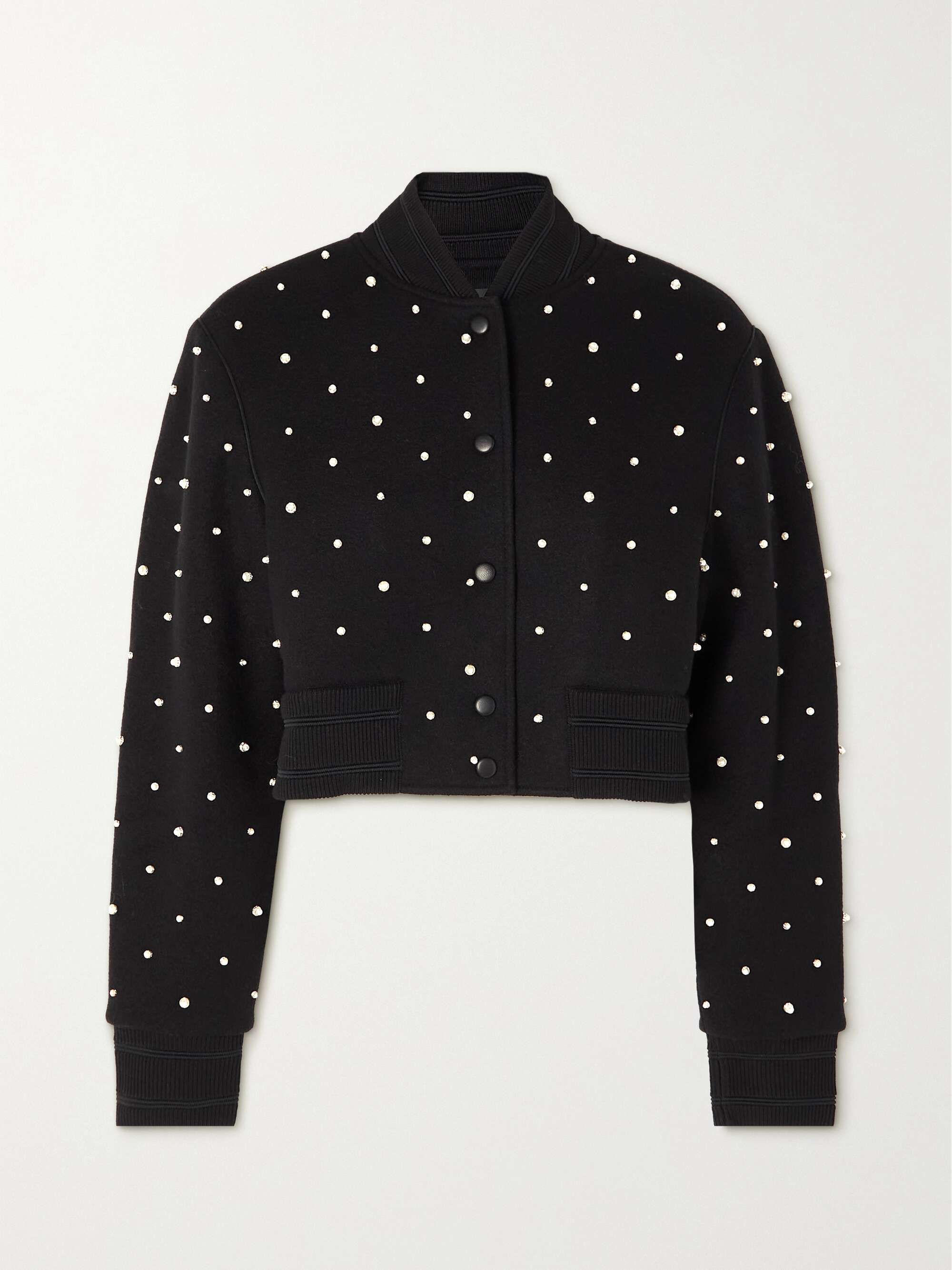 Givenchy Cropped Wool Varsity Jacket Online Cheapest | archive.newagebd.net