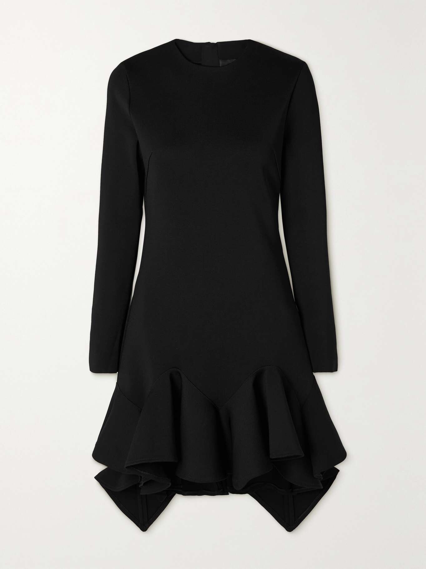 GIVENCHY Ruffled jersey mini dress NETAPORTER