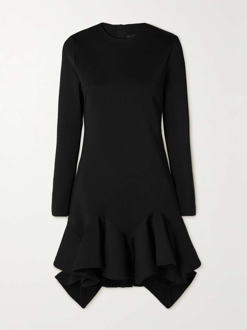 Givenchy Ruffled Jersey Mini Dress
