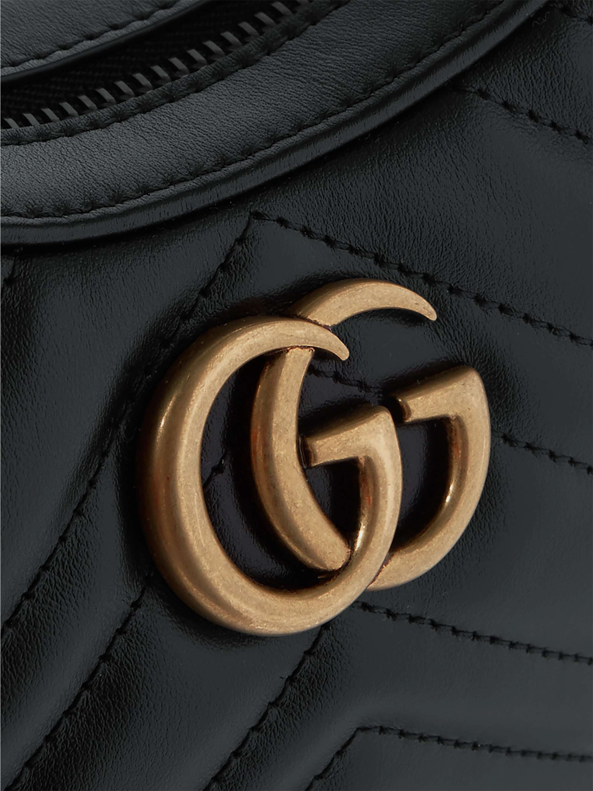 GUCCI Marmont 2.0 mini quilted leather shoulder bag