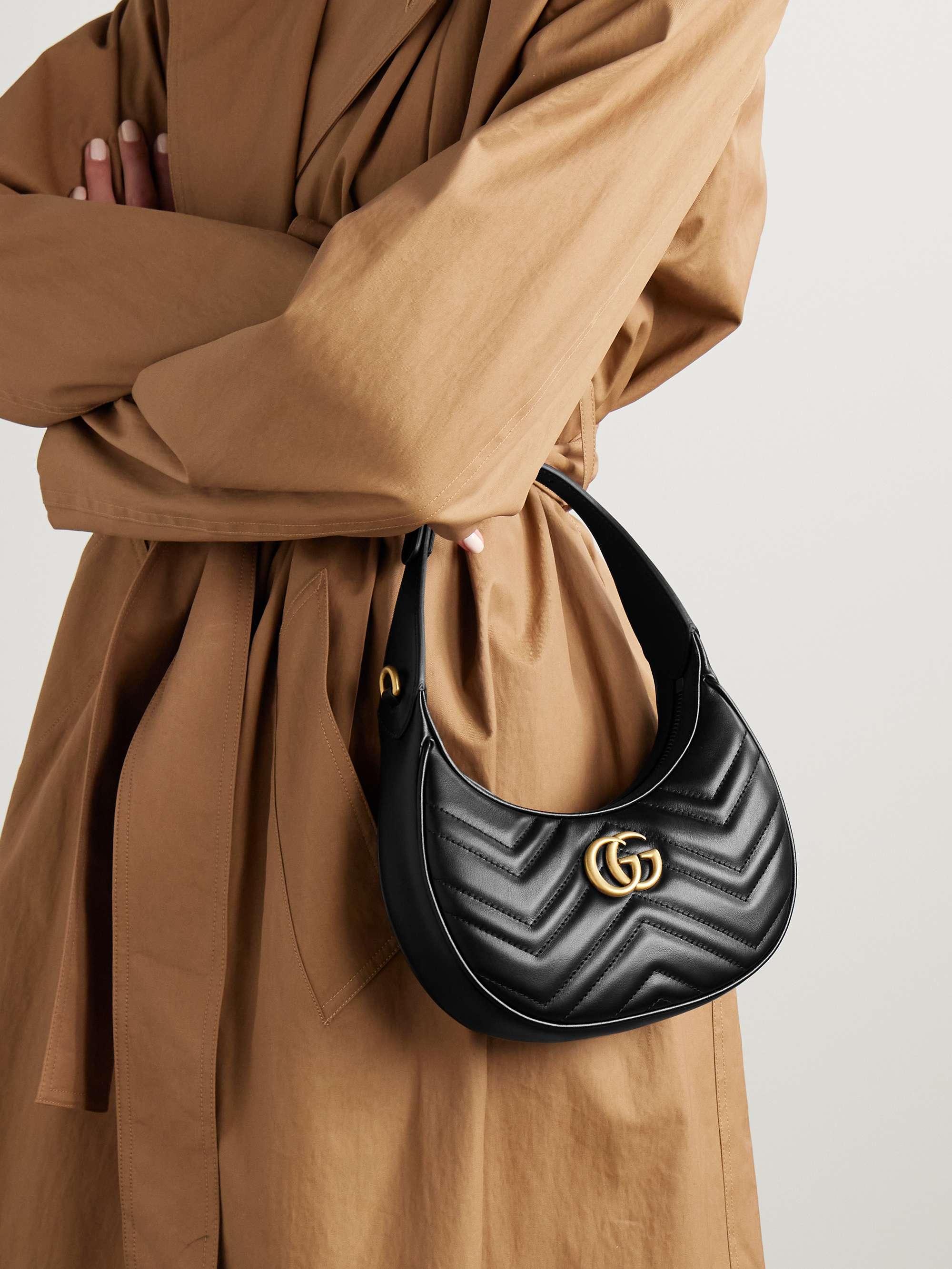 Gucci Marmont Mini Quilted Leather Shoulder Bag | vlr.eng.br