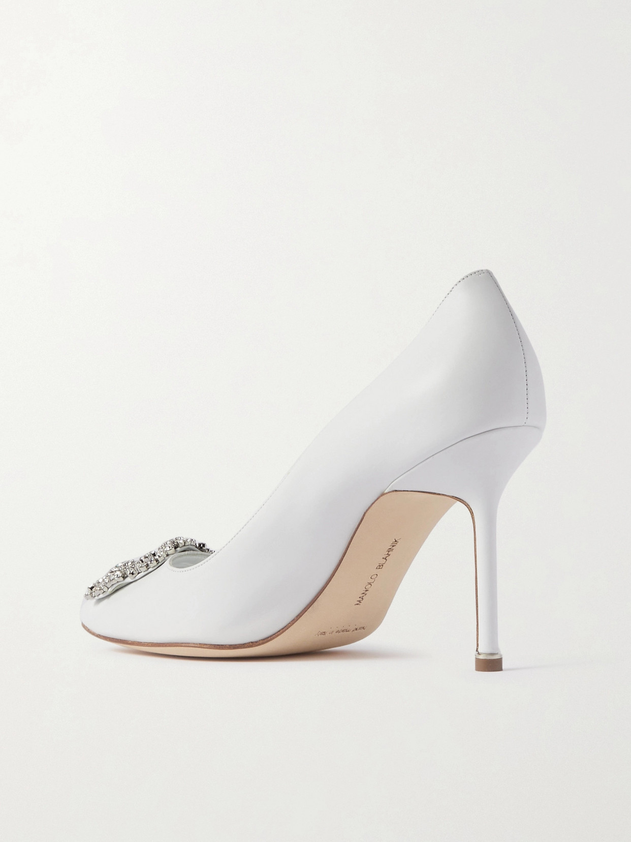 Hangisi 90 Crystal-Embellished Pumps