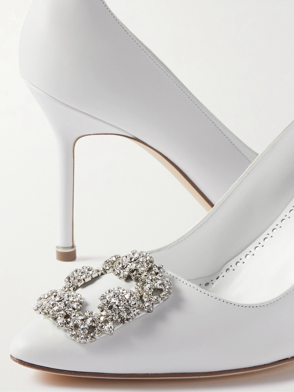Hangisi 90 Crystal-Embellished Pumps