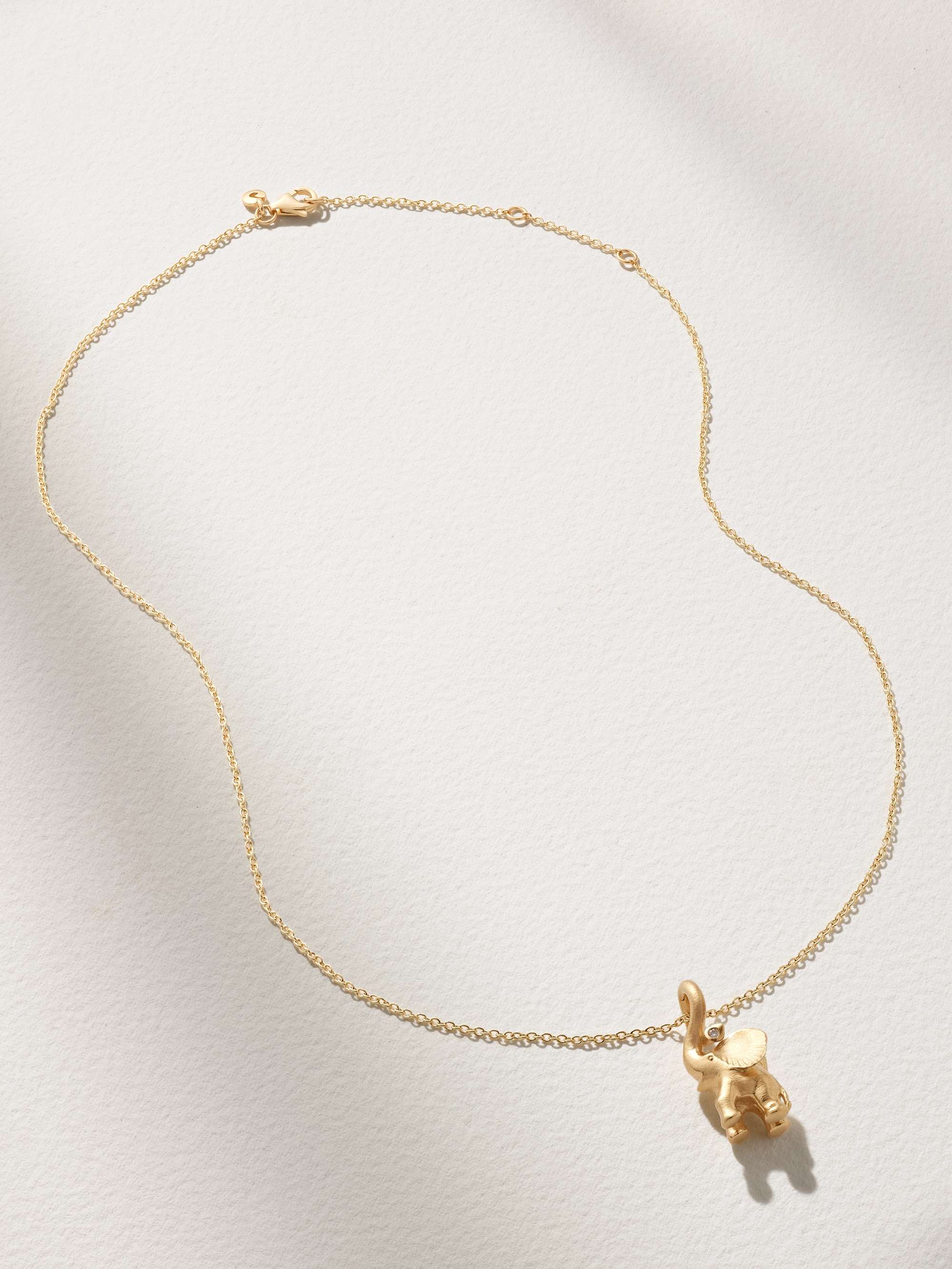 OLE LYNGGAARD COPENHAGEN My Little World 18-karat gold diamond necklace