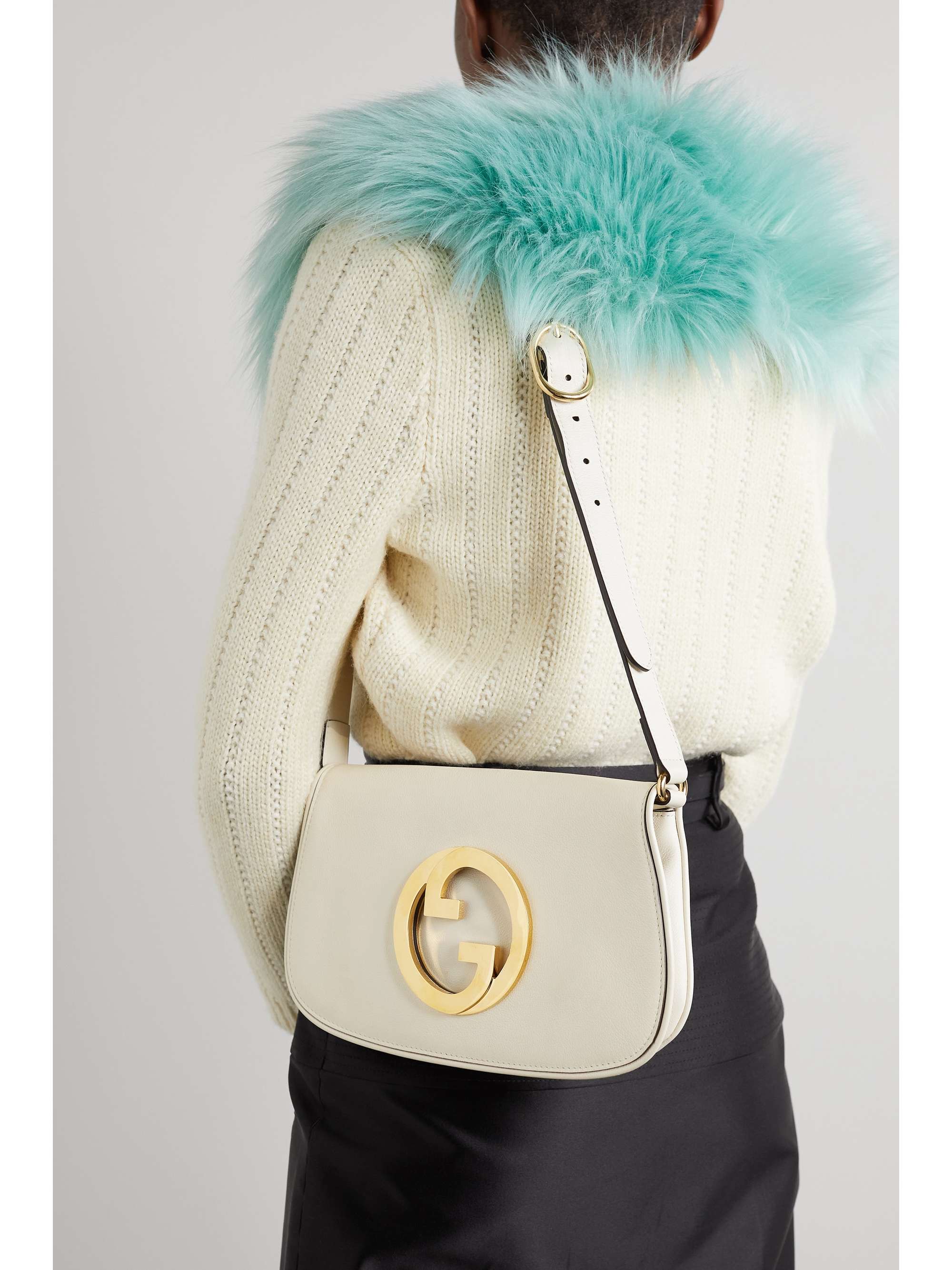 Gucci Small Blondie Leather Shoulder Bag - Farfetch