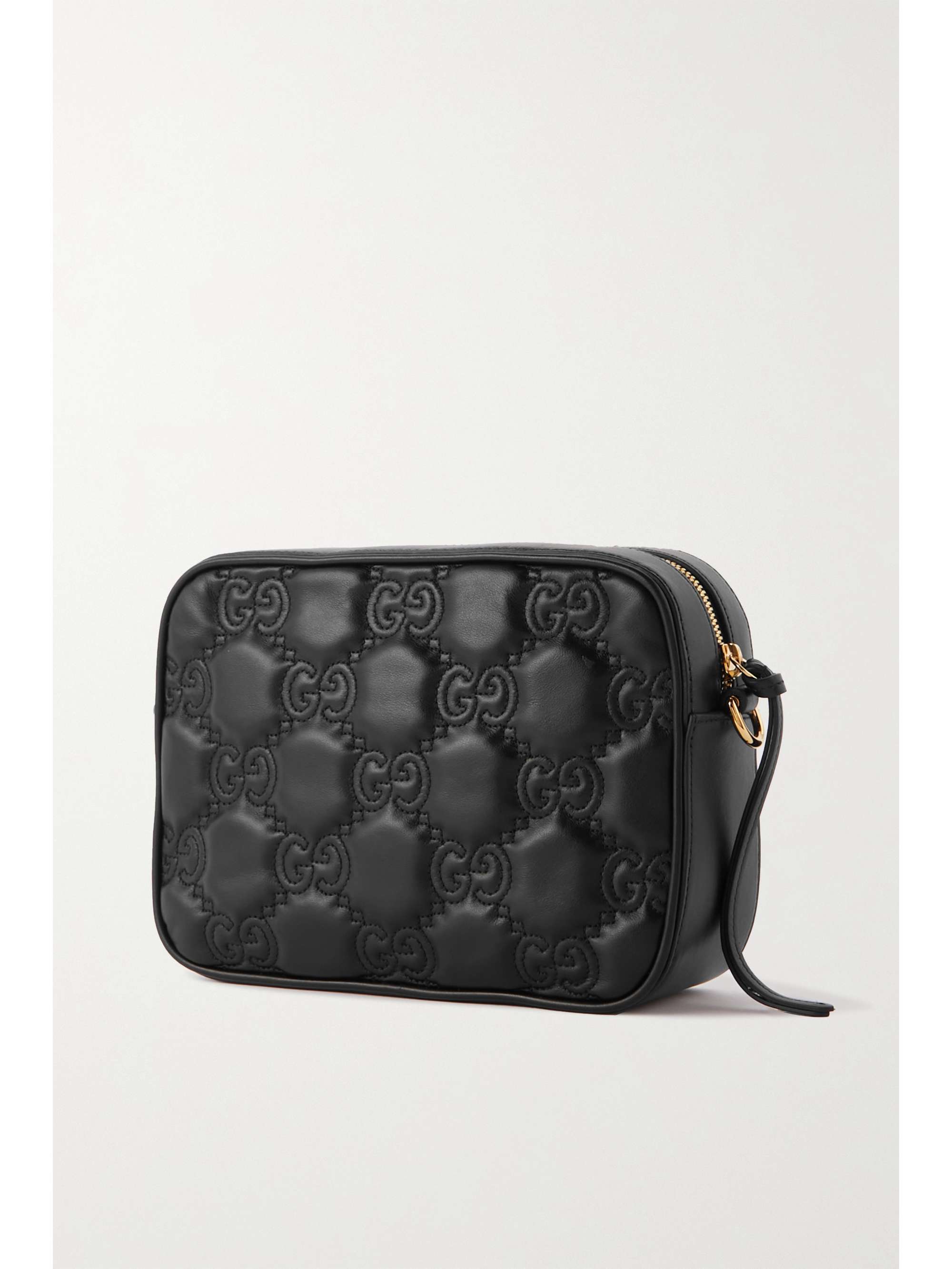 GUCCI GG matelassé leather shoulder bag NETAPORTER