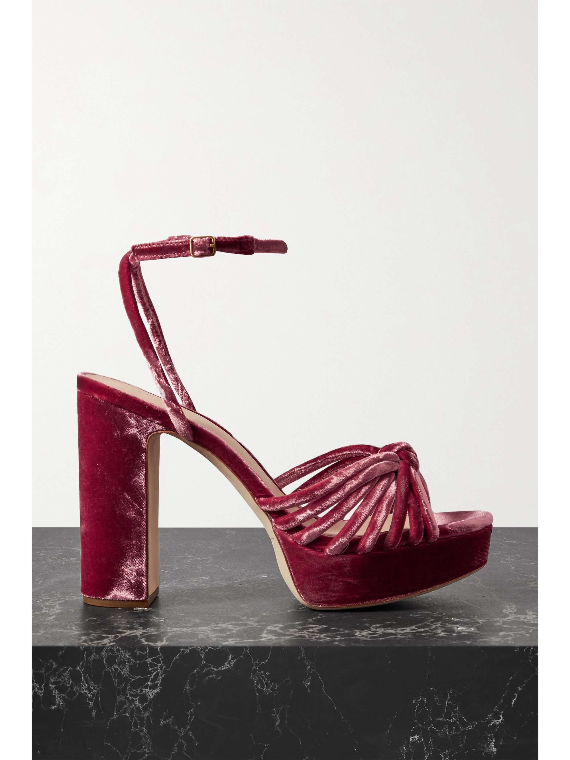 Velvet platforms Clearance