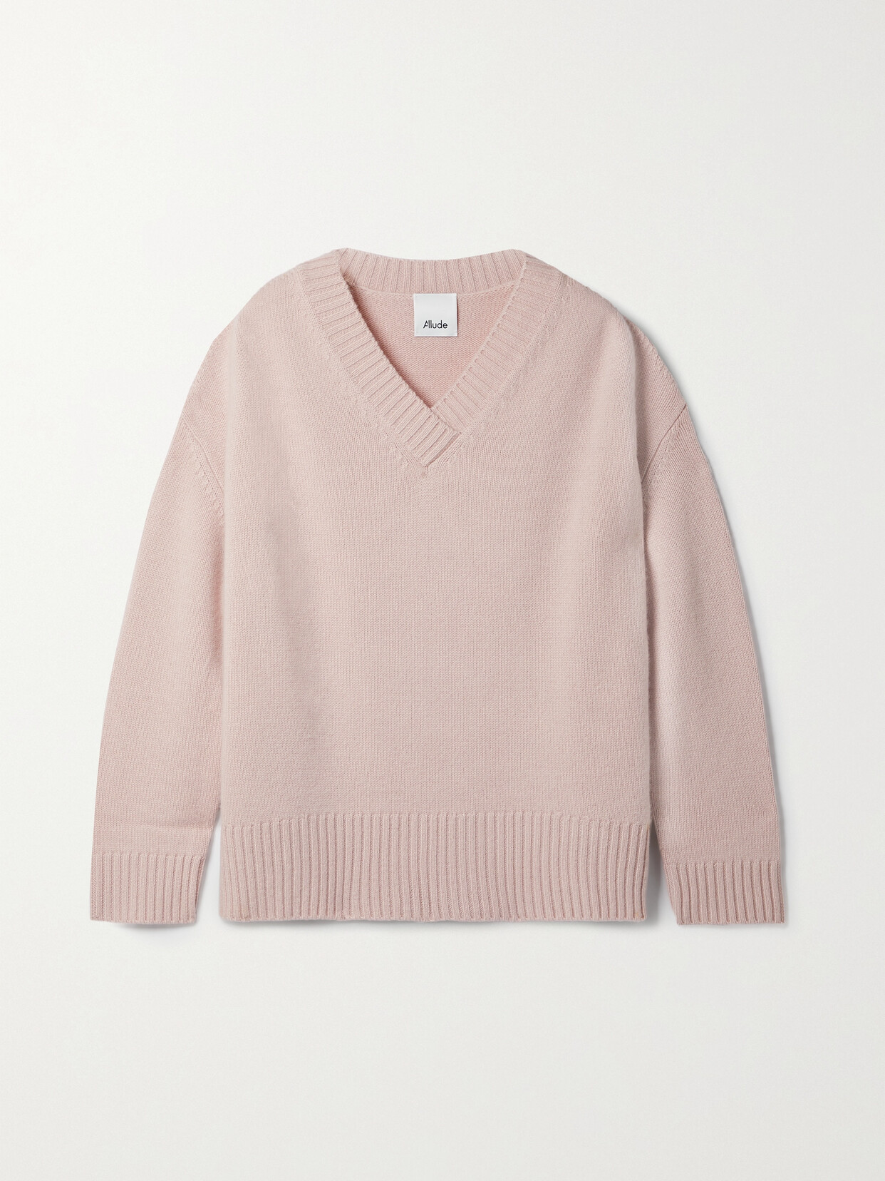 Allude Cashmere Sweater In Pink