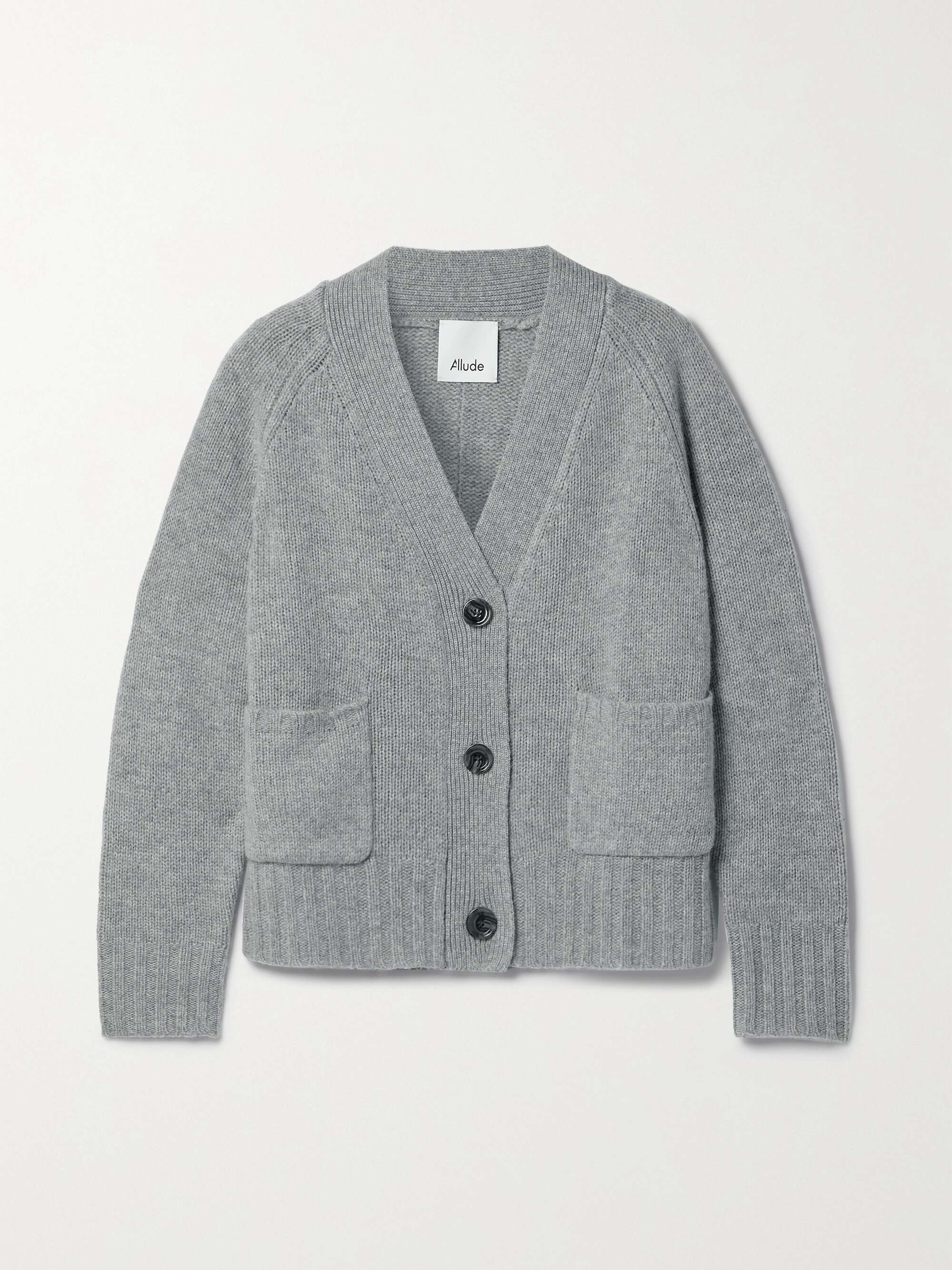 ALLUDE Wool and cashmere-blend cardigan | NET-A-PORTER