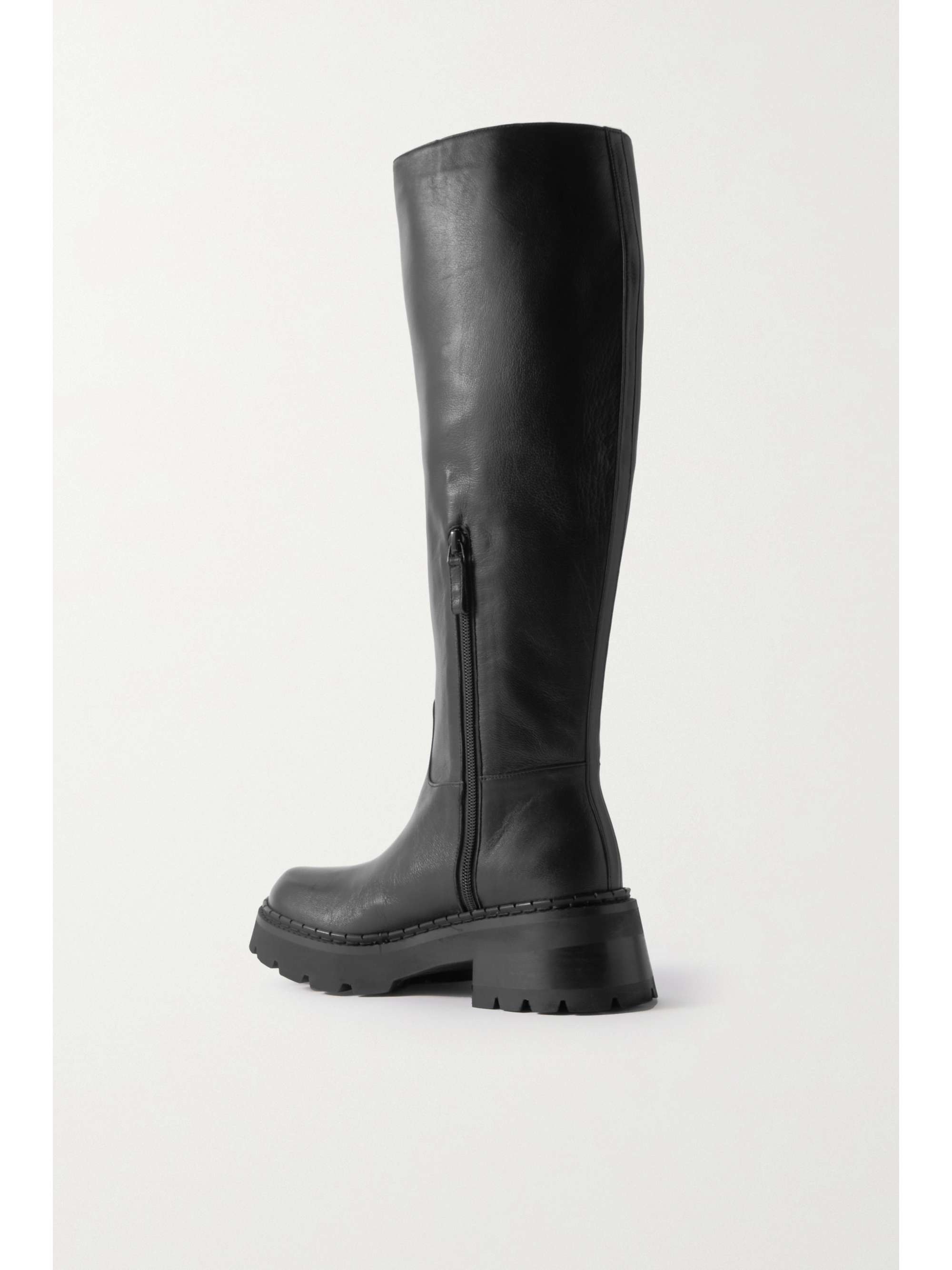 BY FAR Russel leather knee boots