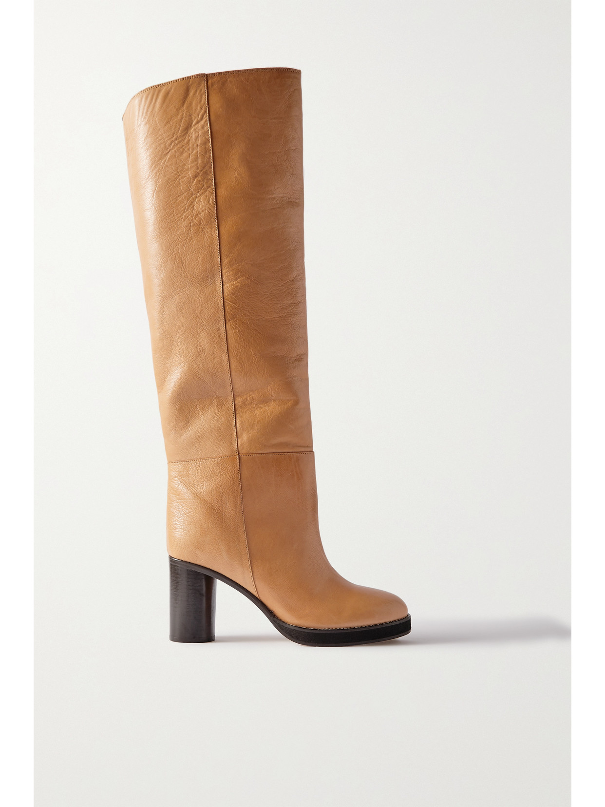 Isabel Marant - Lelia Leather Knee Boots - Brown