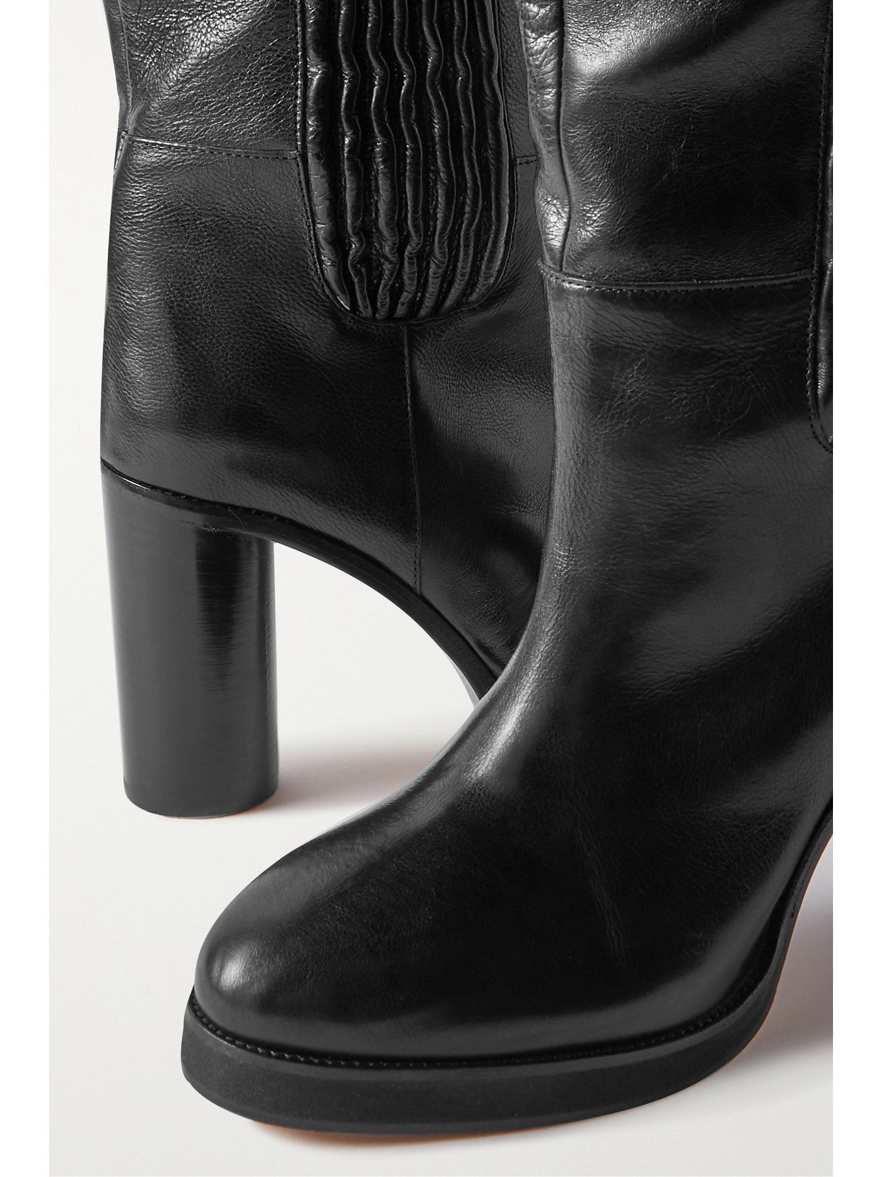 Laelle Leather Over-The-Knee Boots