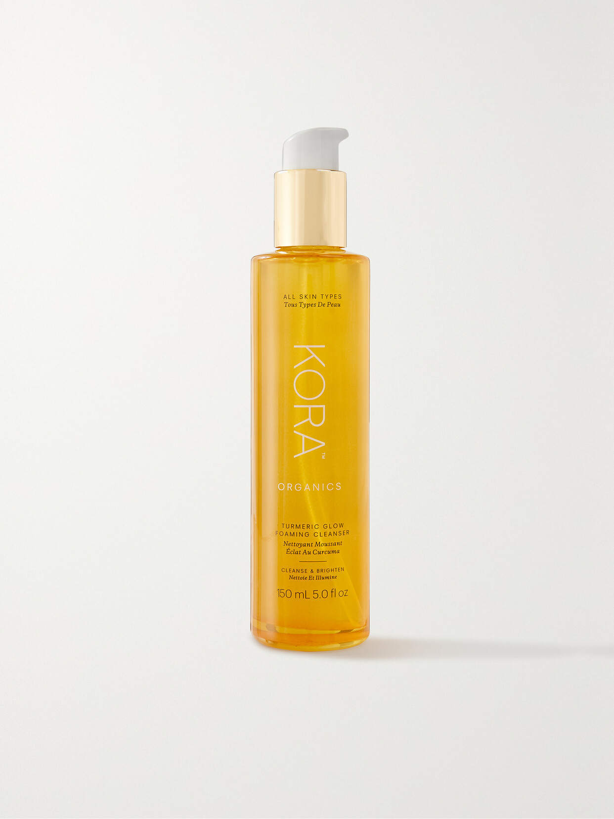 Kora Organics + Net Sustain Turmeric Glow Foaming Cleanser, 150ml - One Size In Colorless