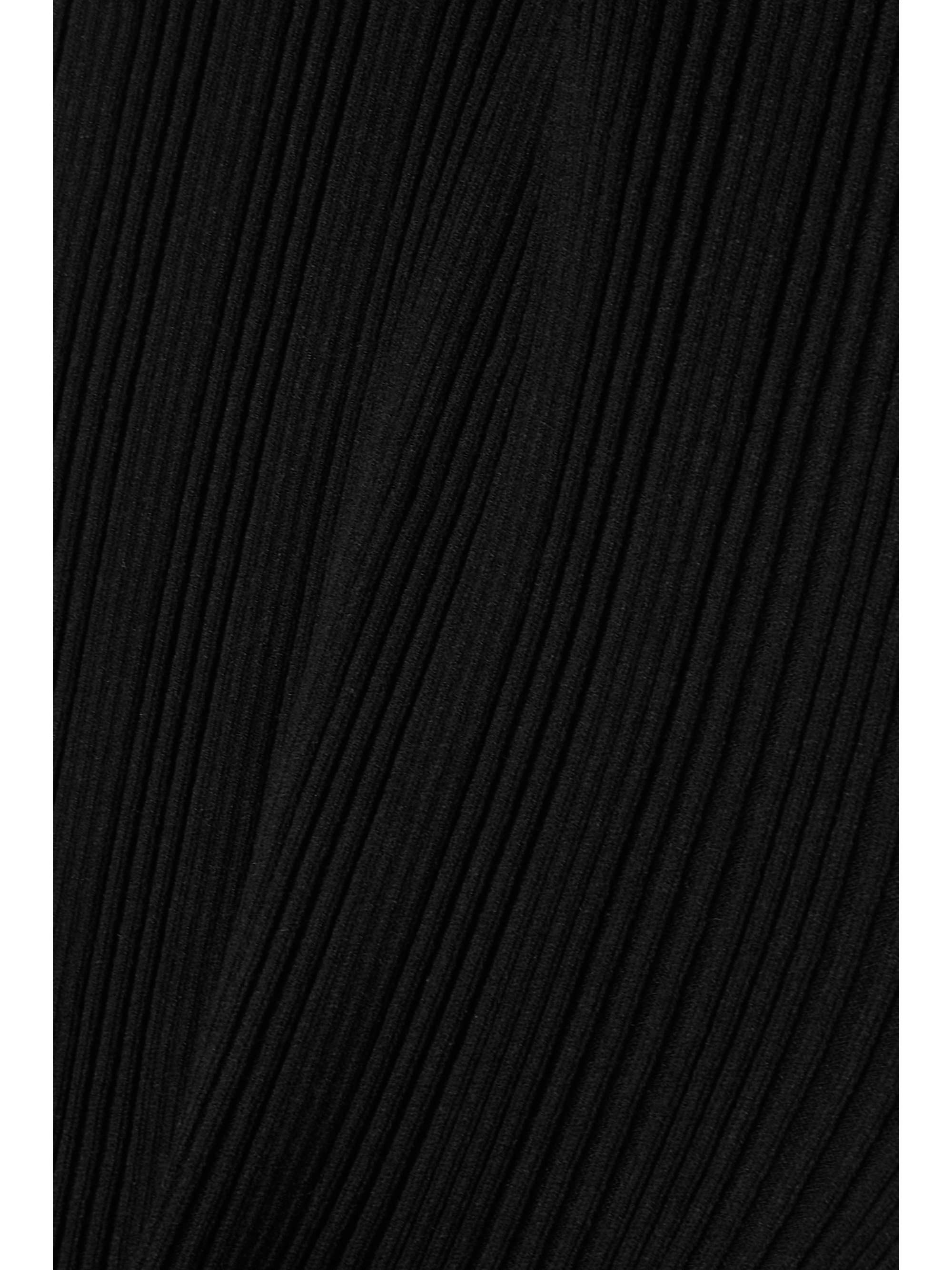 IOANNES Off-the-shoulder ribbed-knit midi dress