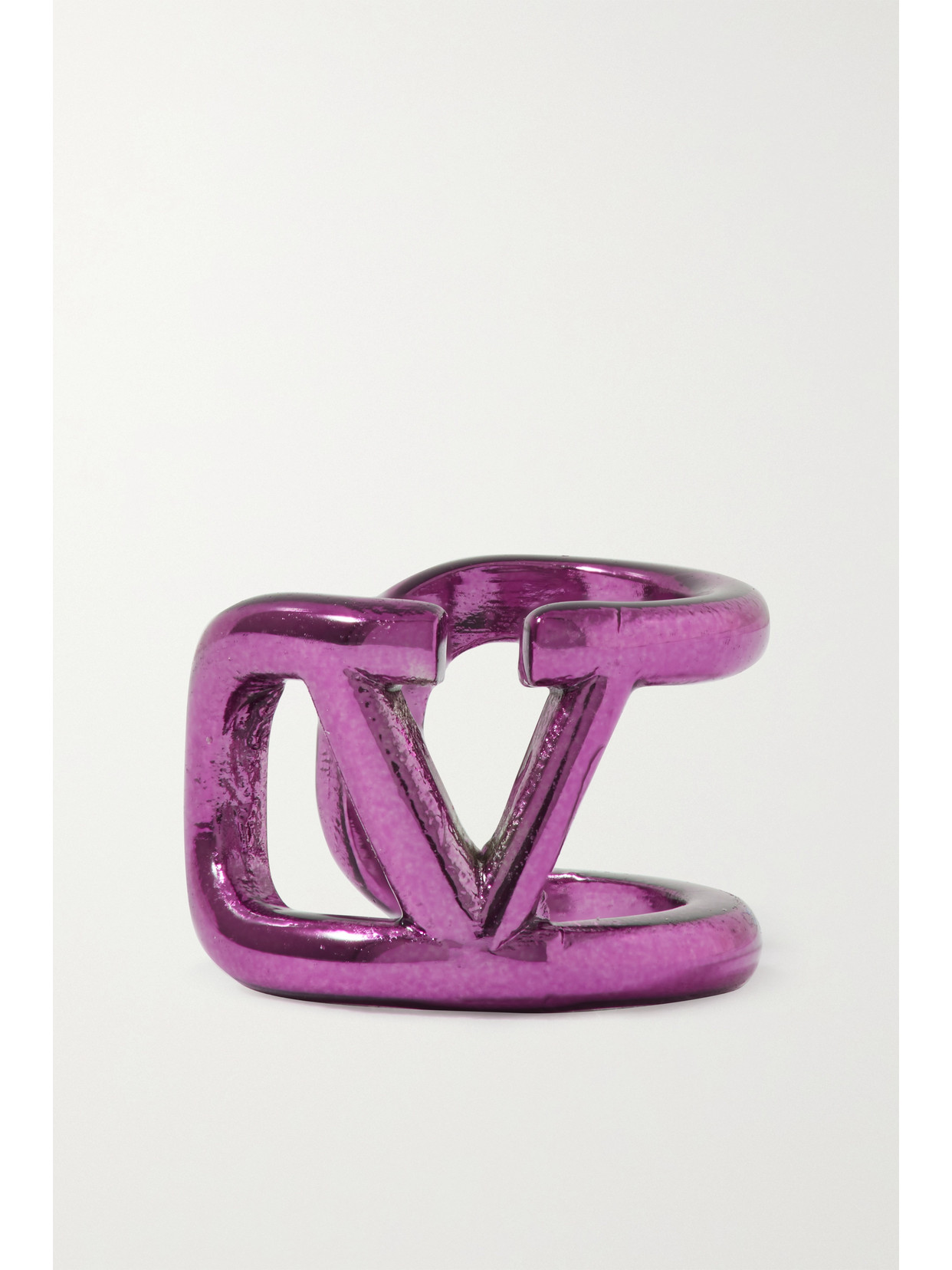Valentino Garavani V Logo Signature Ear Cuff In Pink ModeSens