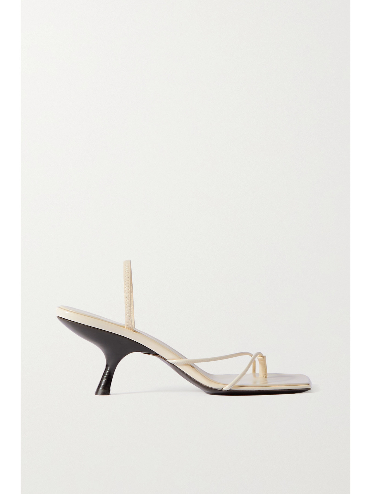 The Row - Rai Leather Sandals - Off-white