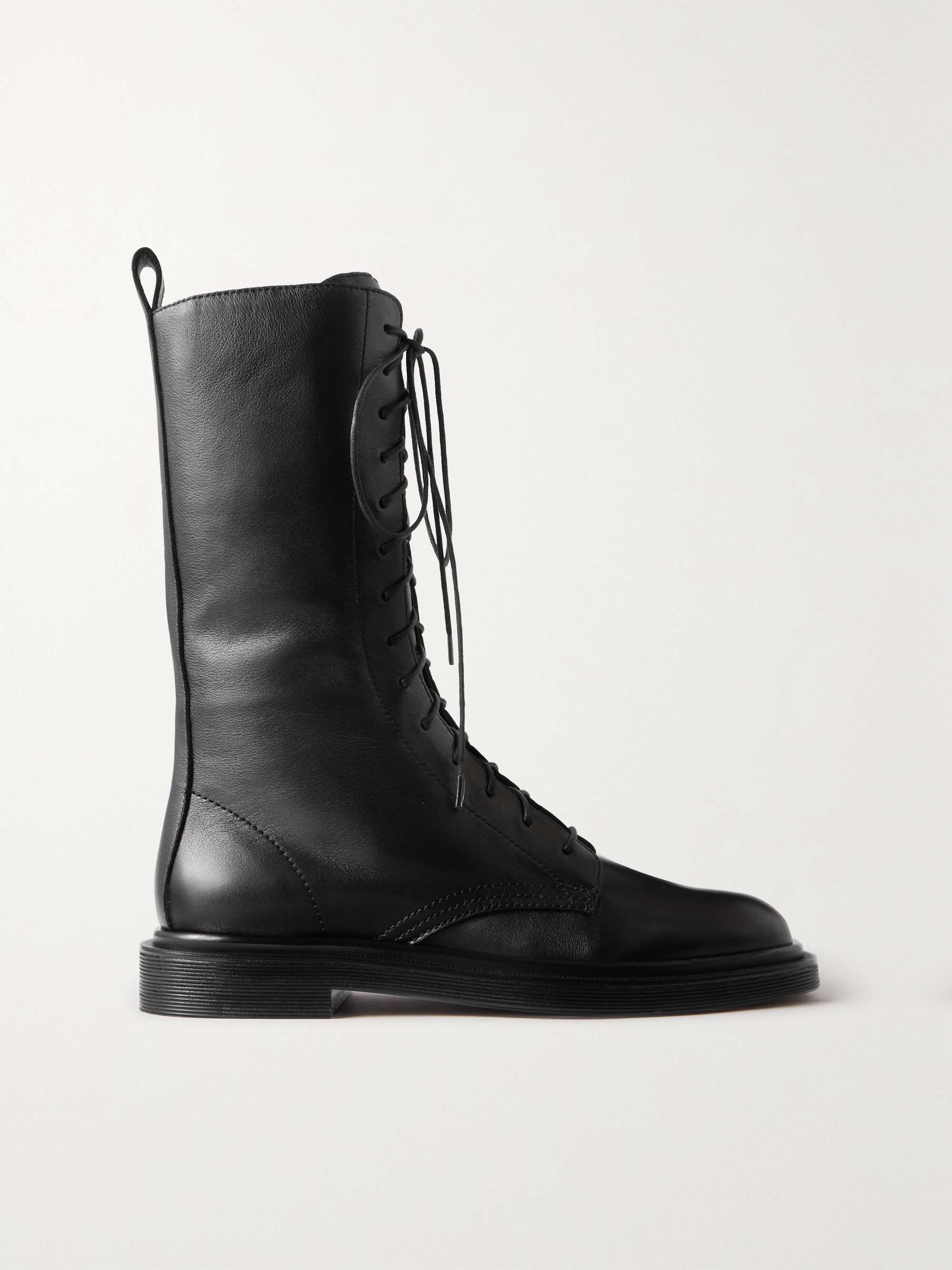 Ranger lace-up leather boots