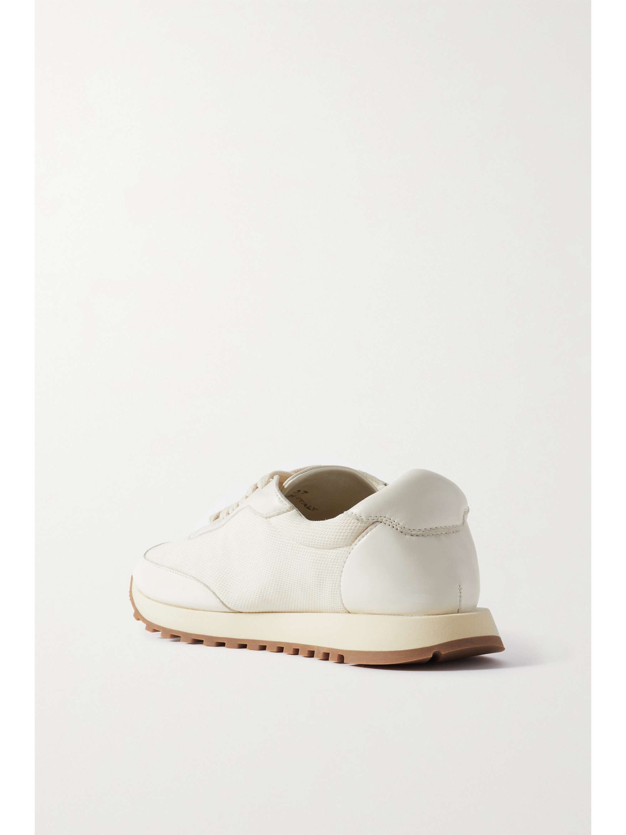 THE ROW Owen Runner leather and mesh sneakers