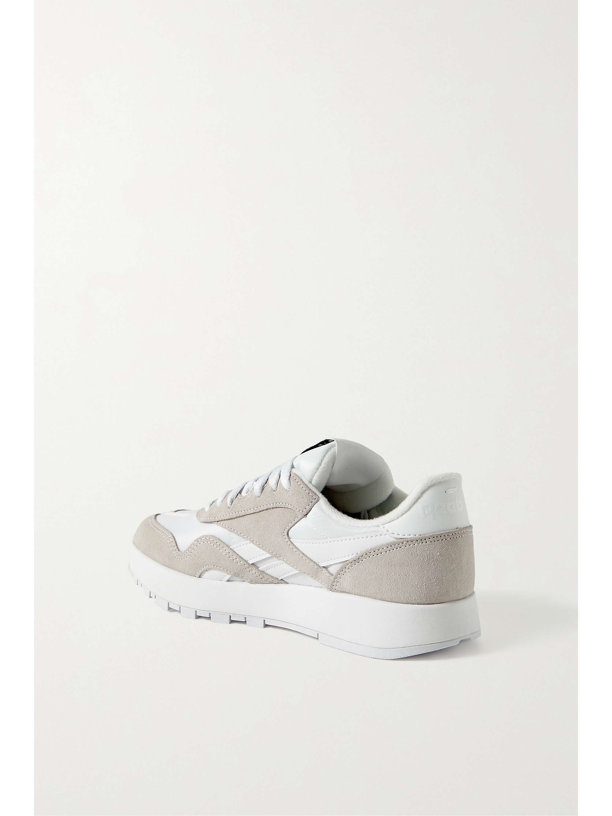 REEBOK + Maison Margiela Project 0 shell, suede and leather sneakers