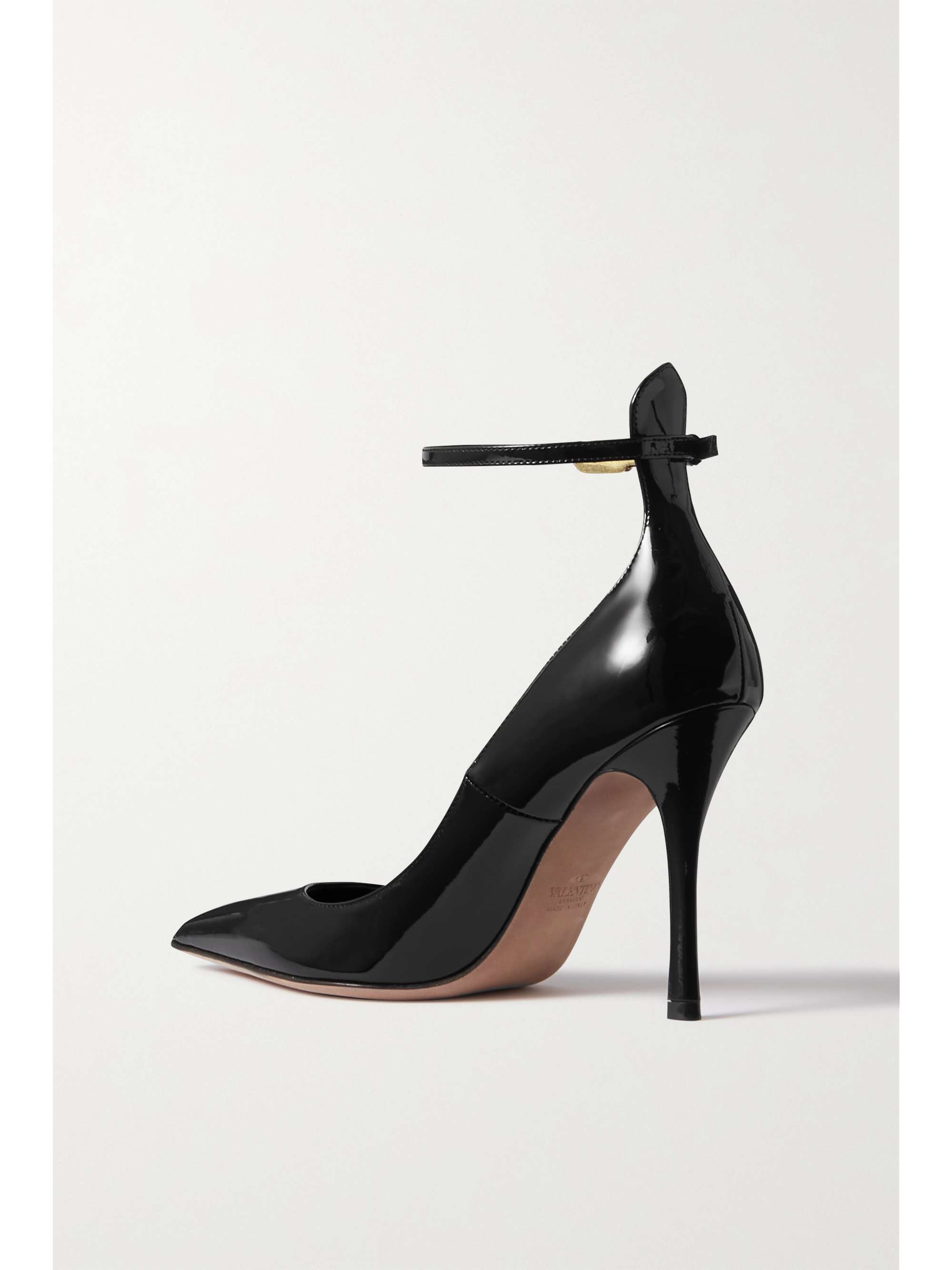 VALENTINO GARAVANI Valentino Garavani Tan-Go 100 patent-leather pumps