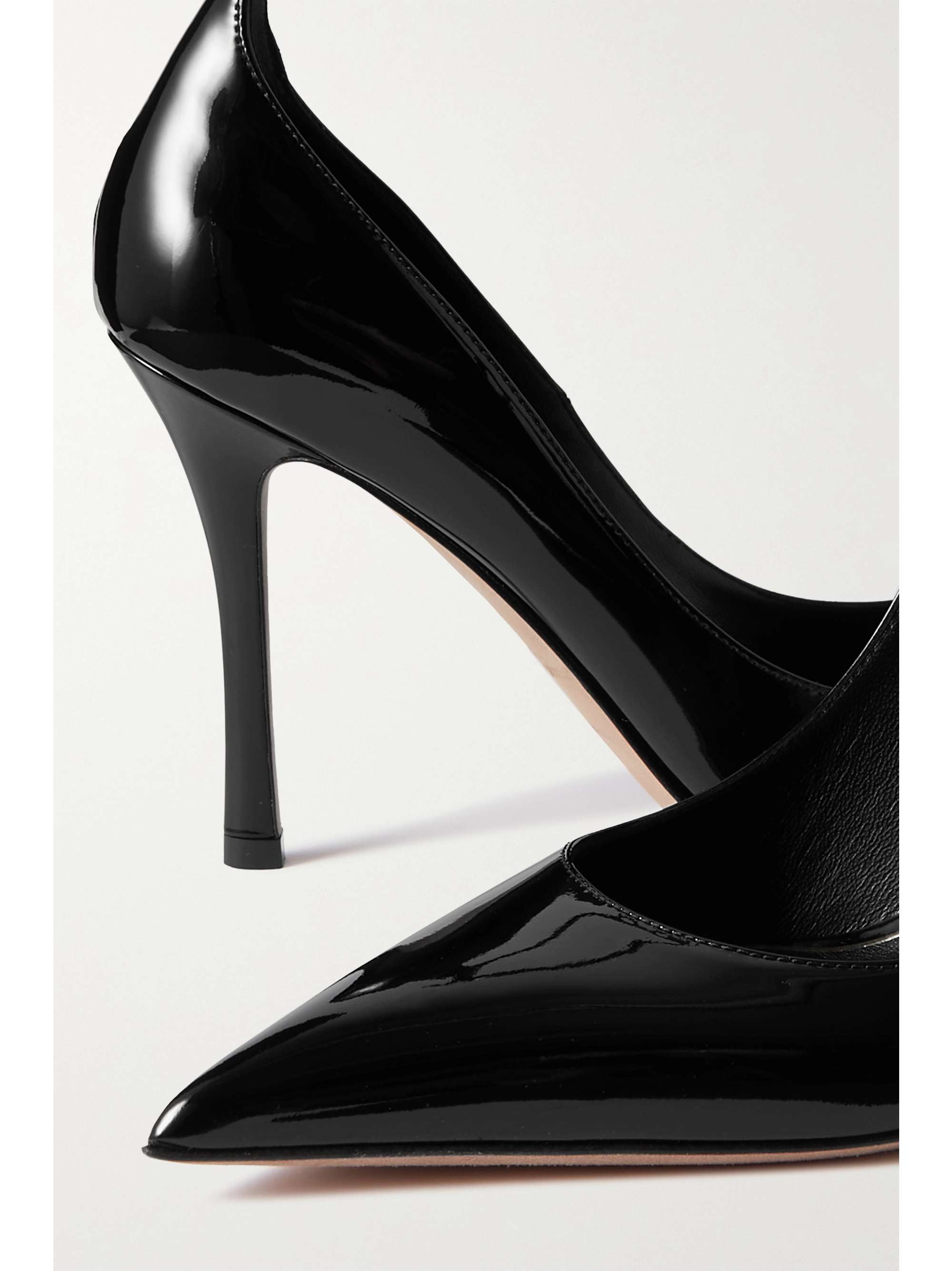 VALENTINO GARAVANI Valentino Garavani Tan-Go 100 patent-leather pumps