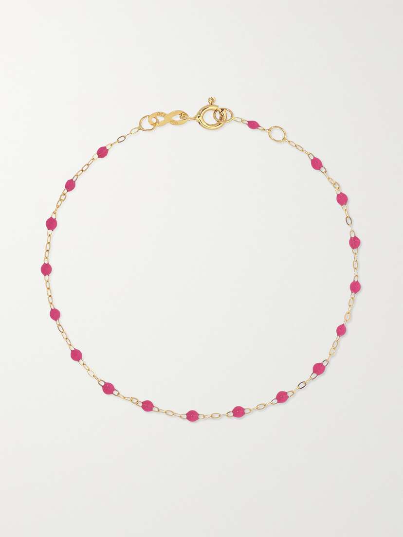 Gigi Clozeau Classic Gigi 18-karat Gold And Resin Bracelet