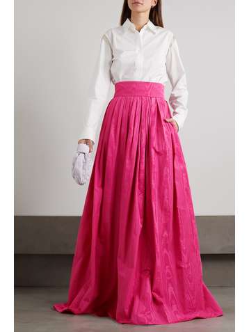 carolina herrera maxi skirt
